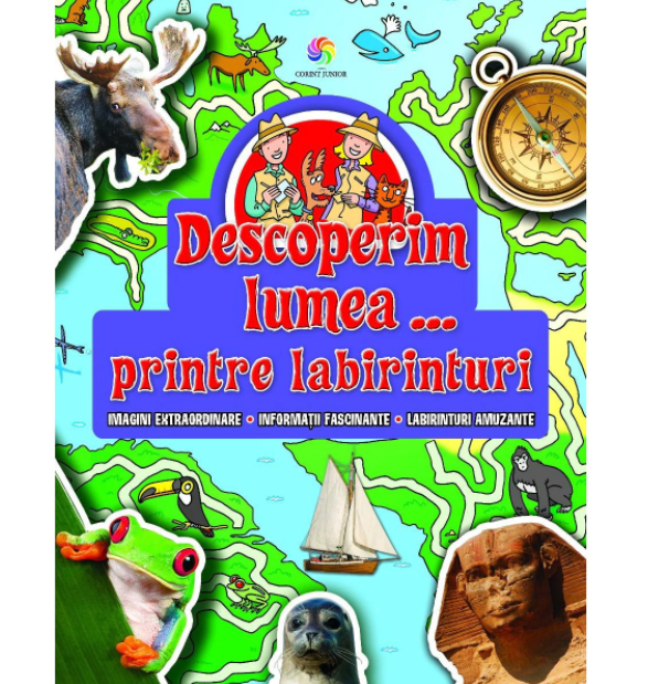 Descoperim lumea... printre labirinturi - Enciclopedie pentru copii (7+ ani)