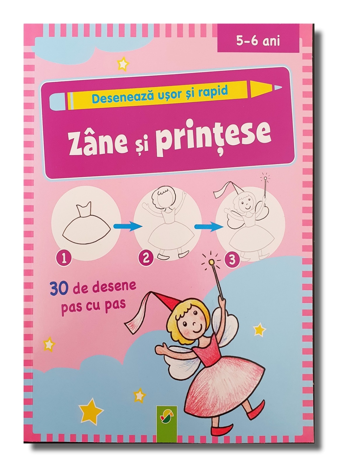 Deseneaza usor si rapid - Zane si printese 5-6 ani Deseneaza usor si rapid - Zane si printese 5-6 ani