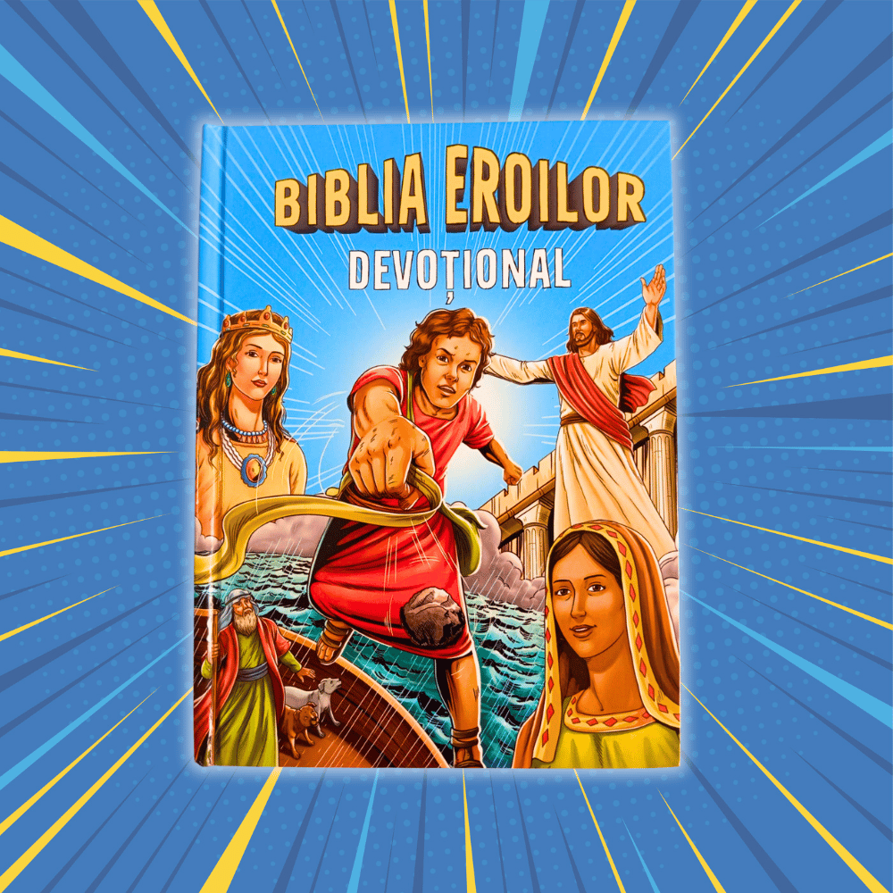 Devotional Biblia Eroilor - Biblia in benzi desenate