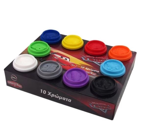 Plastilina, 10 culori - Cars - Activitati pentru copii (3+) Plastilina, 10 culori - Cars - Activitati pentru copii (3+)