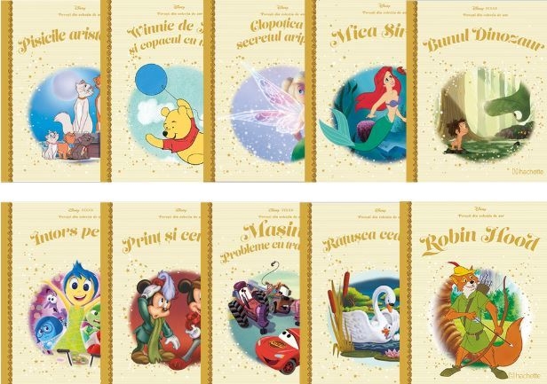 Pachet 10 carti Disney Hachette - Povestiri pentru copii Pachet 10 carti Disney Hachette - Povestiri pentru copii