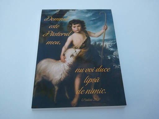 Carnetel cu versete biblice - Domnul este Pastorul meu, nu voi duce lipsa de nimic Carnetel cu versete biblice - Domnul este Pastorul meu, nu voi duce lipsa de nimic