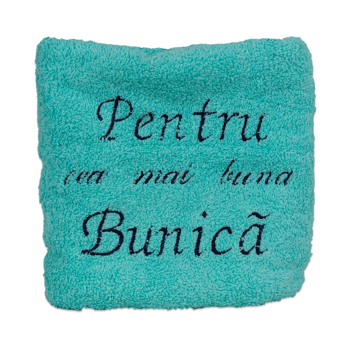 Prosop personalizat - Pentru cea mai buna bunica (turcoaz)