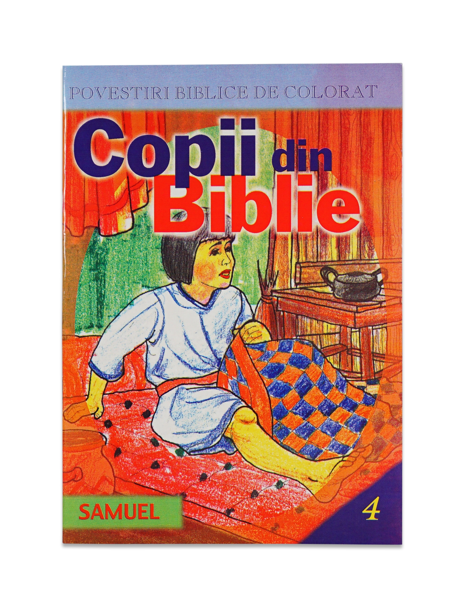 Copii din Biblie - Carte biblica de colorat Copii din Biblie - Carte biblica de colorat