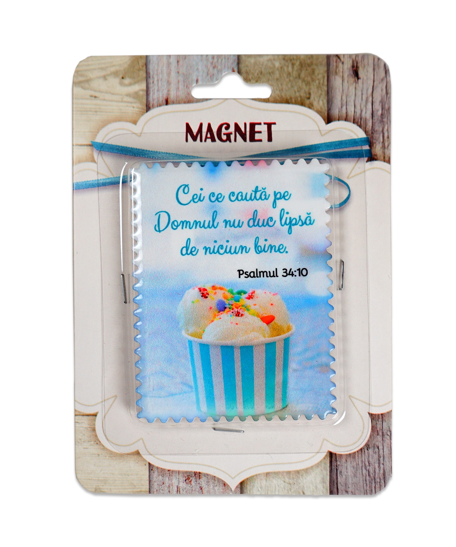 Magnet ceramic cu mesaj creștin - "Cei ce cauta pe Domnul nu duc lipsa de niciun bine..." (Ps 34:10) Magnet ceramic cu mesaj creștin - "Cei ce cauta pe Domnul nu duc lipsa de niciun bine..." (Ps 34:10)