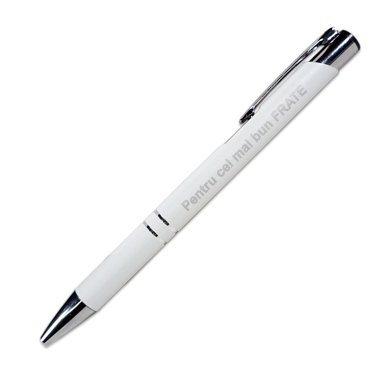 Pix cu mesaj - Pentru cel mai bun FRATE (alb) Pix cu mesaj - Pentru cel mai bun FRATE (alb)