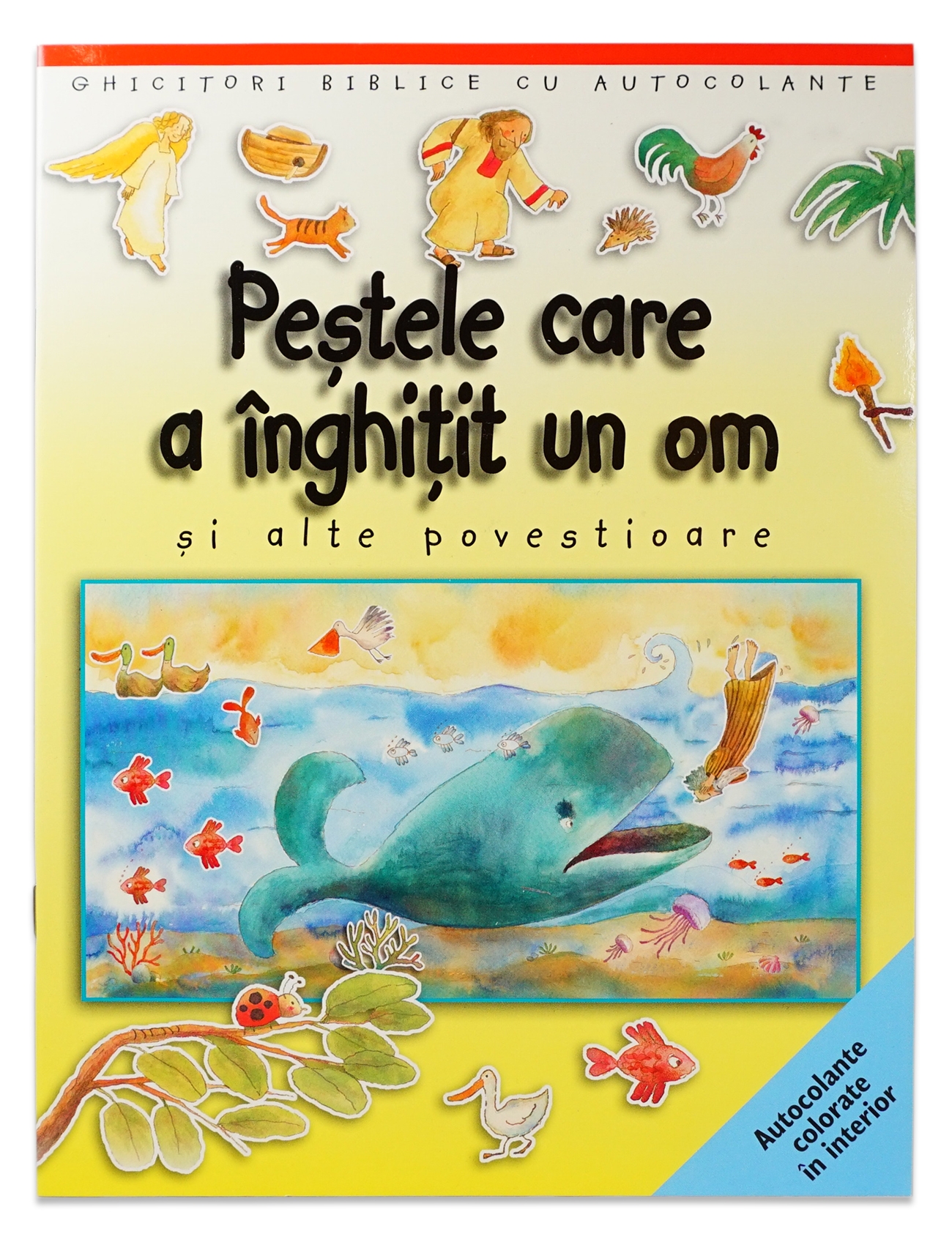 Pestele care a inghitit un om - povestiri biblice cu autocolante