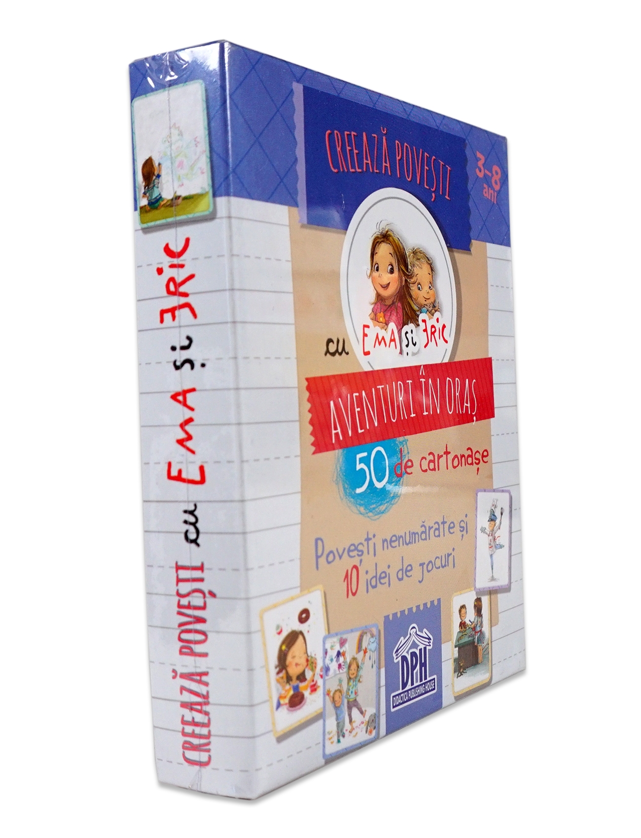Creeaza povesti cu Ema si Eric - Aventuri in oras (3-8 ani) Creeaza povesti cu Ema si Eric - Aventuri in oras (3-8 ani)