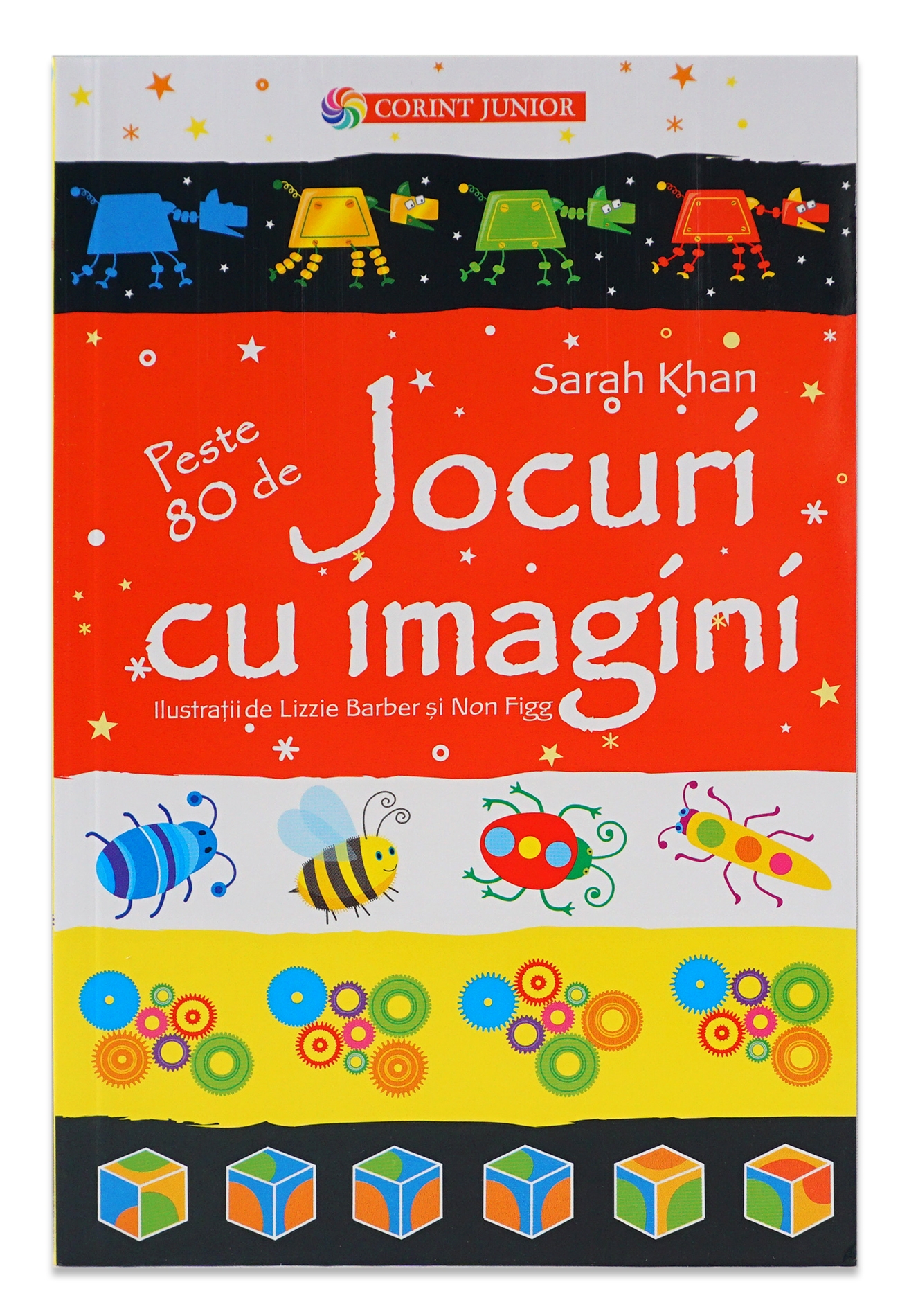 Jocuri cu imagini - Carte cu activitati pentru copii (7+ ani)