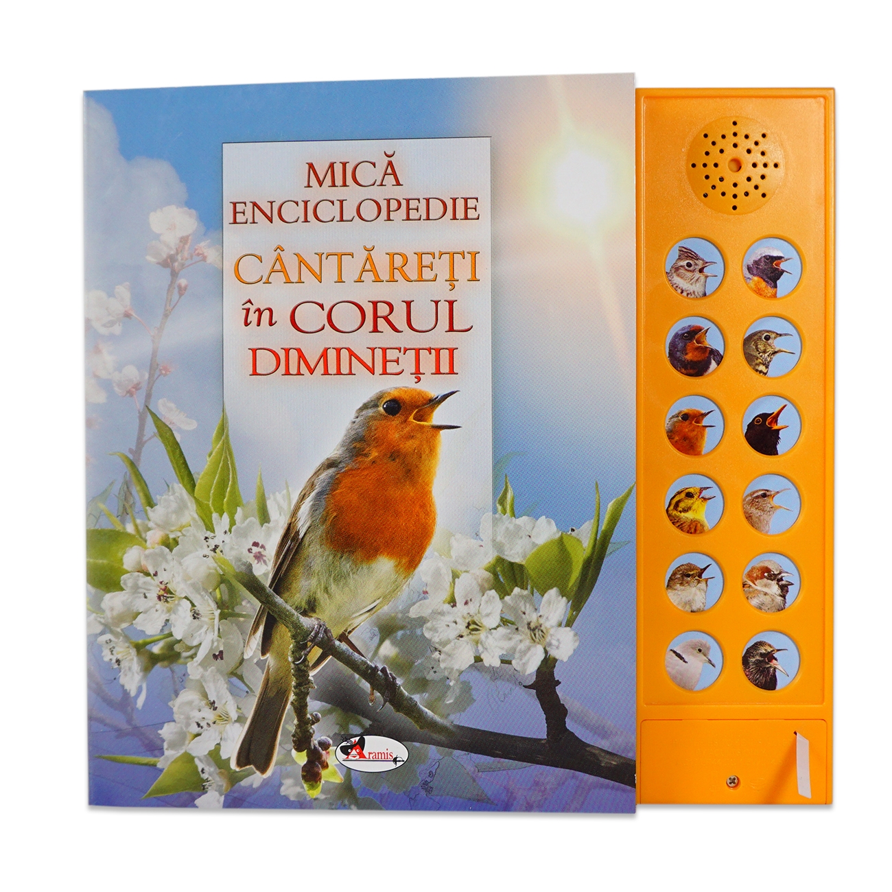 Cantareti in corul diminetii - Carte cu sunete si enciclopedie pentru copii (5-10 ani) Cantareti in corul diminetii - Carte cu sunete si enciclopedie pentru copii (5-10 ani)