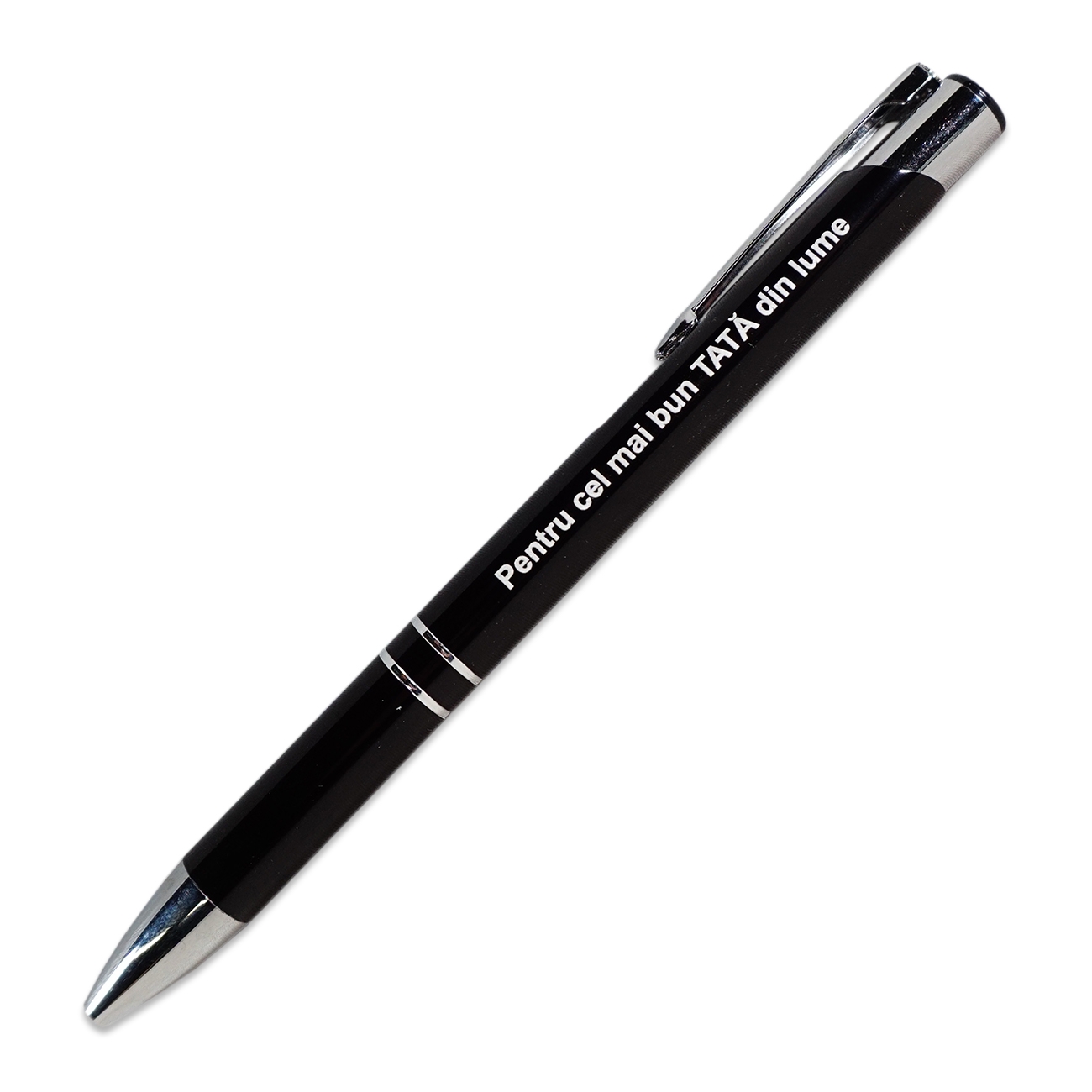 Pix cu mesaj - Pentru cel mai bun TATA din lume (negru) Pix cu mesaj - Pentru cel mai bun TATA din lume (negru)