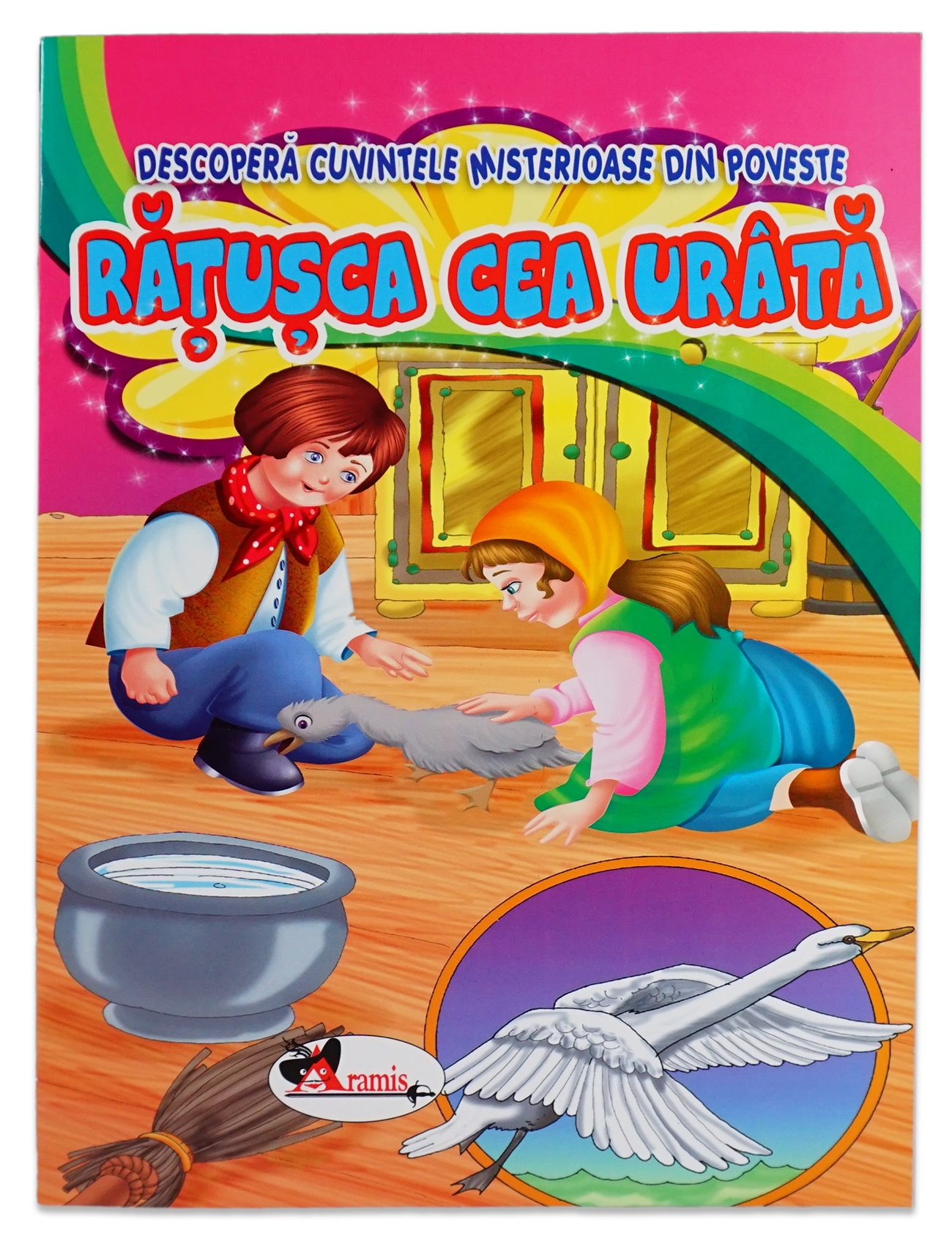 Descopera cuvintele misterioase din poveste - Ratusca cea urata - Povestiri pentru copii (5-7 ani) Descopera cuvintele misterioase din poveste - Ratusca cea urata - Povestiri pentru copii (5-7 ani)