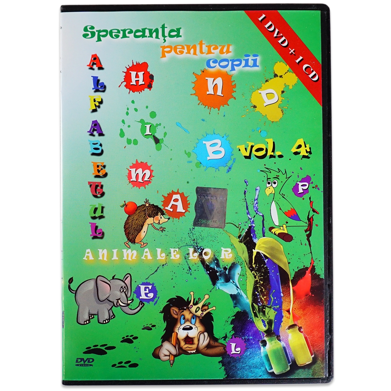 Speranta pentru copii - Alfabetul animalelor, vol.4 , DVD, CD Speranta pentru copii - Alfabetul animalelor, vol.4 , DVD, CD