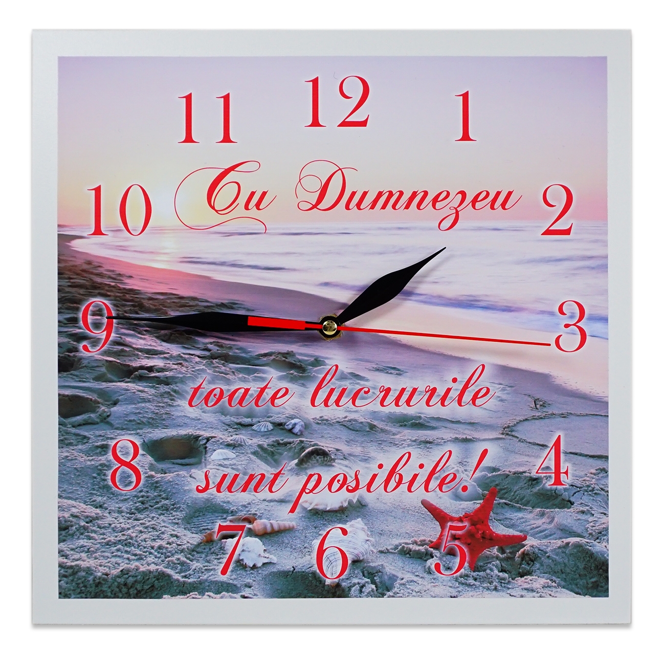 Ceas - Cu Dumnezeu toate lucrurile sunt posibile Ceas - Cu Dumnezeu toate lucrurile sunt posibile