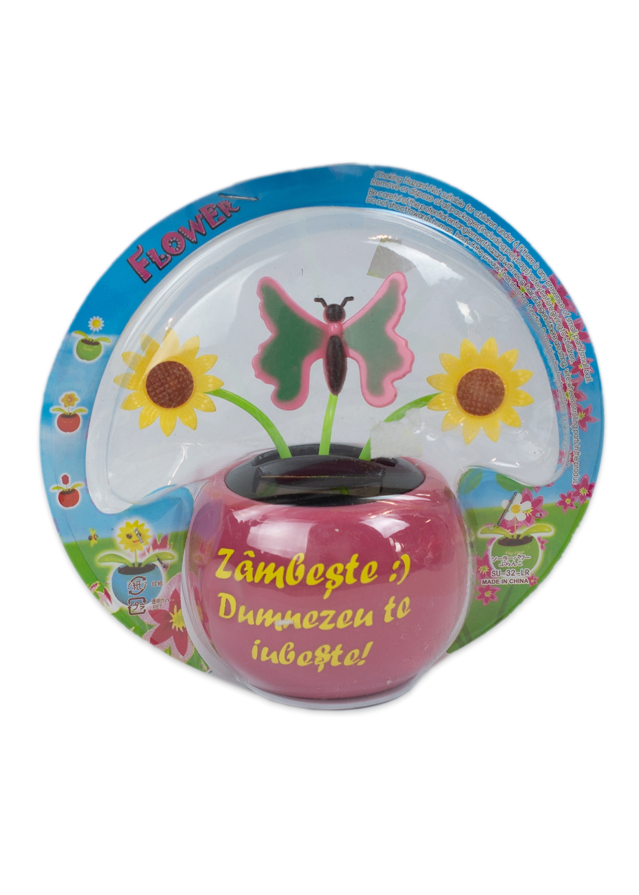 Floare solara - Zambeste :) Dumnezeu te iubeste! (roz) Floare solara - Zambeste :) Dumnezeu te iubeste! (roz)