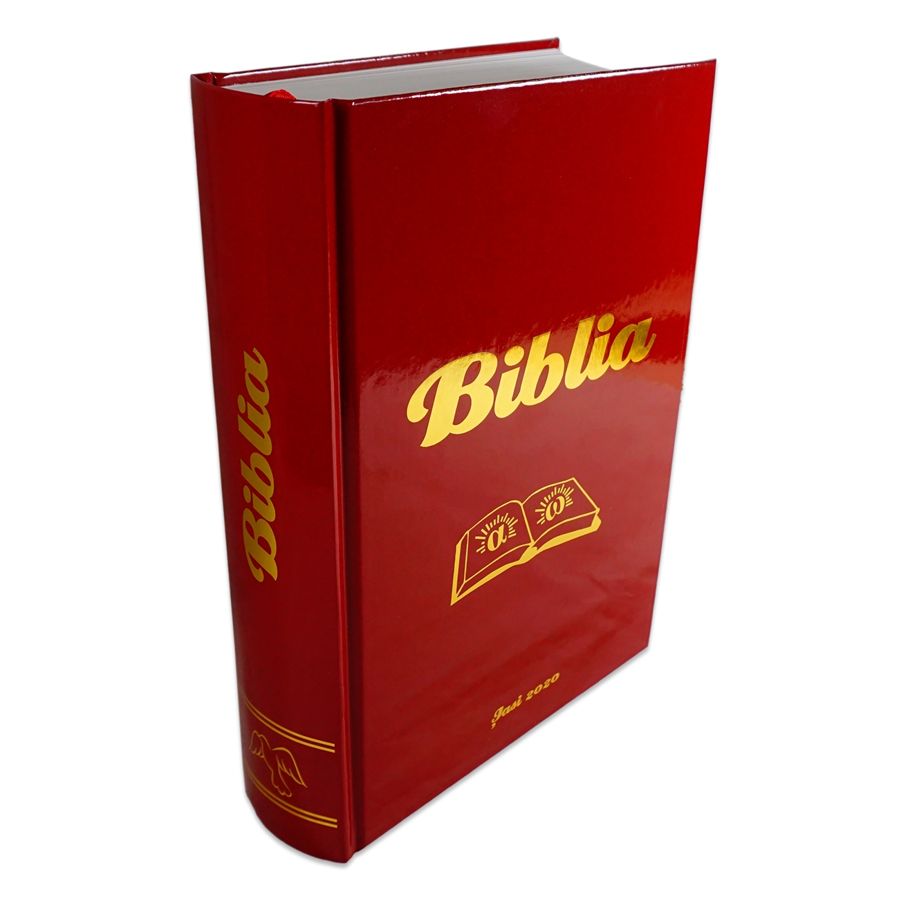 Biblia Catolică, marime mare, coperta cartonata, rosie - editie completa Biblia Catolică, marime mare, coperta cartonata, rosie - editie completa