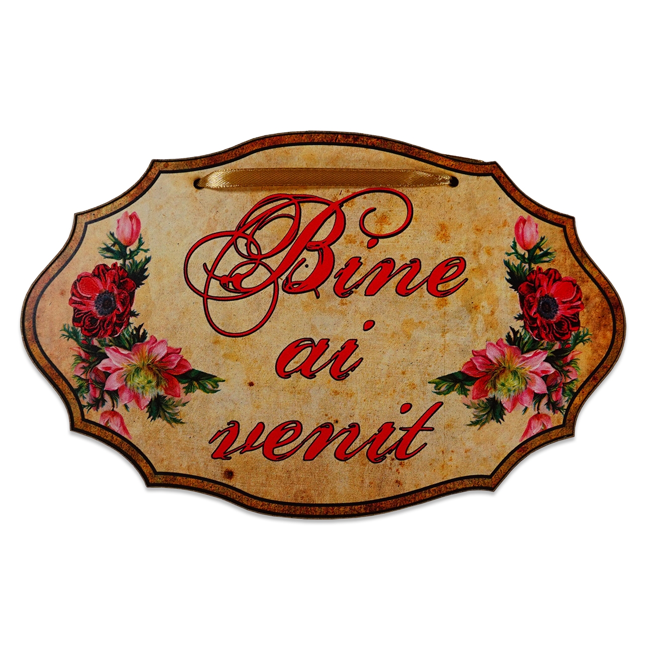 Aplica perete - Bine ai venit  (21x13 cm) Aplica perete - Bine ai venit  (21x13 cm)