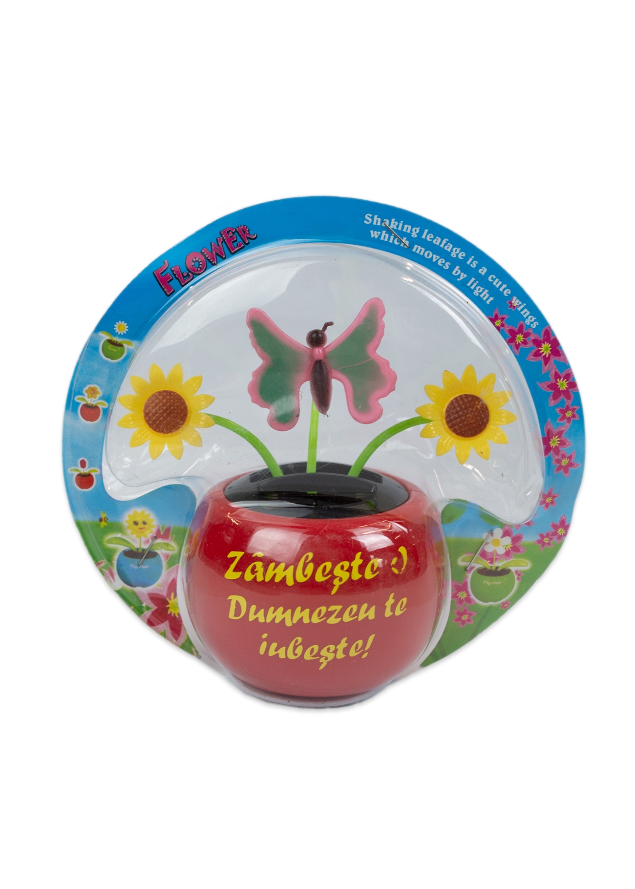 Floare solara - Zambeste :) Dumnezeu te iubeste! (rosu) Floare solara - Zambeste :) Dumnezeu te iubeste! (rosu)