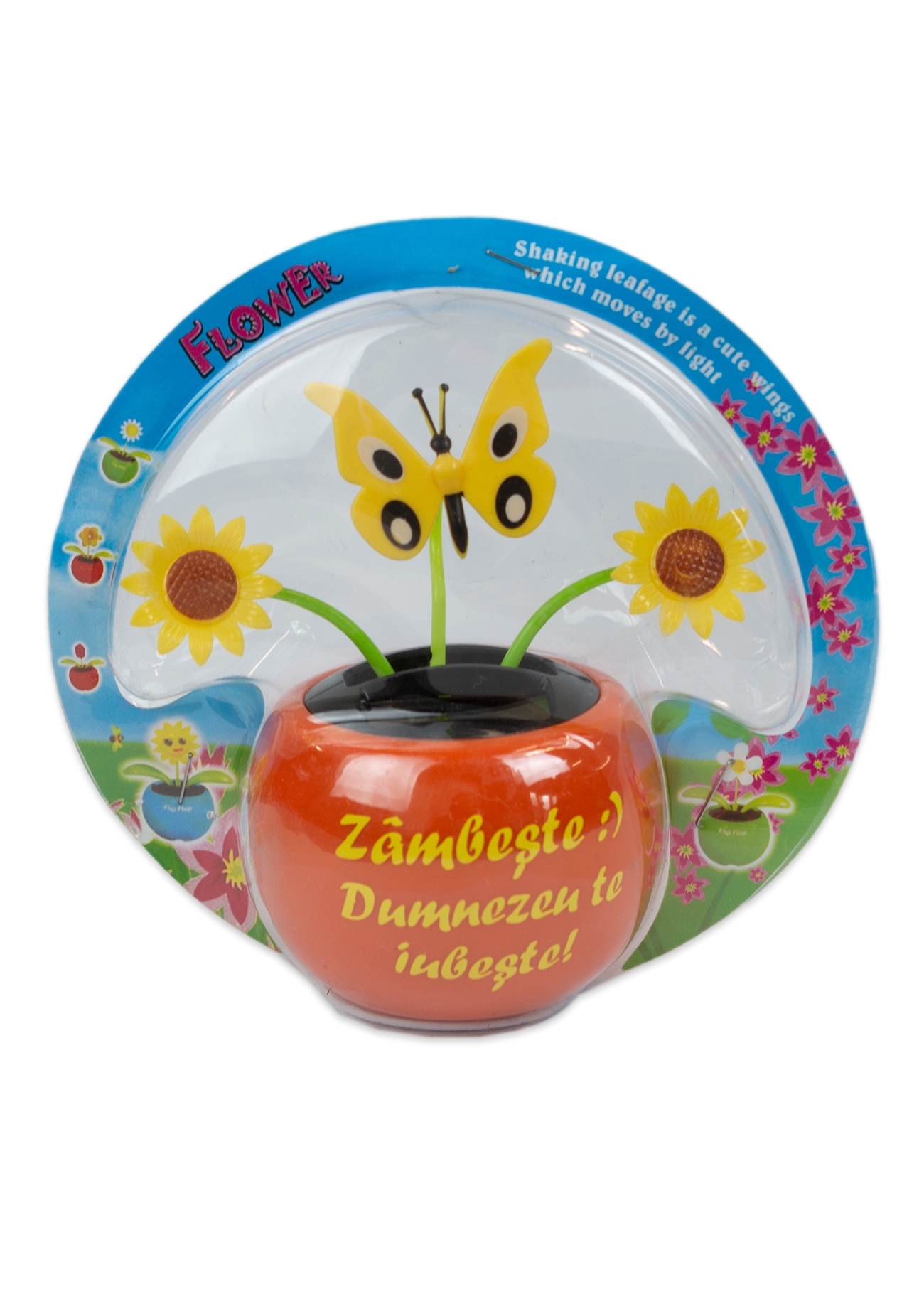 Floare solara - Zambeste :) Dumnezeu te iubeste! (portocaliu) Floare solara - Zambeste :) Dumnezeu te iubeste! (portocaliu)