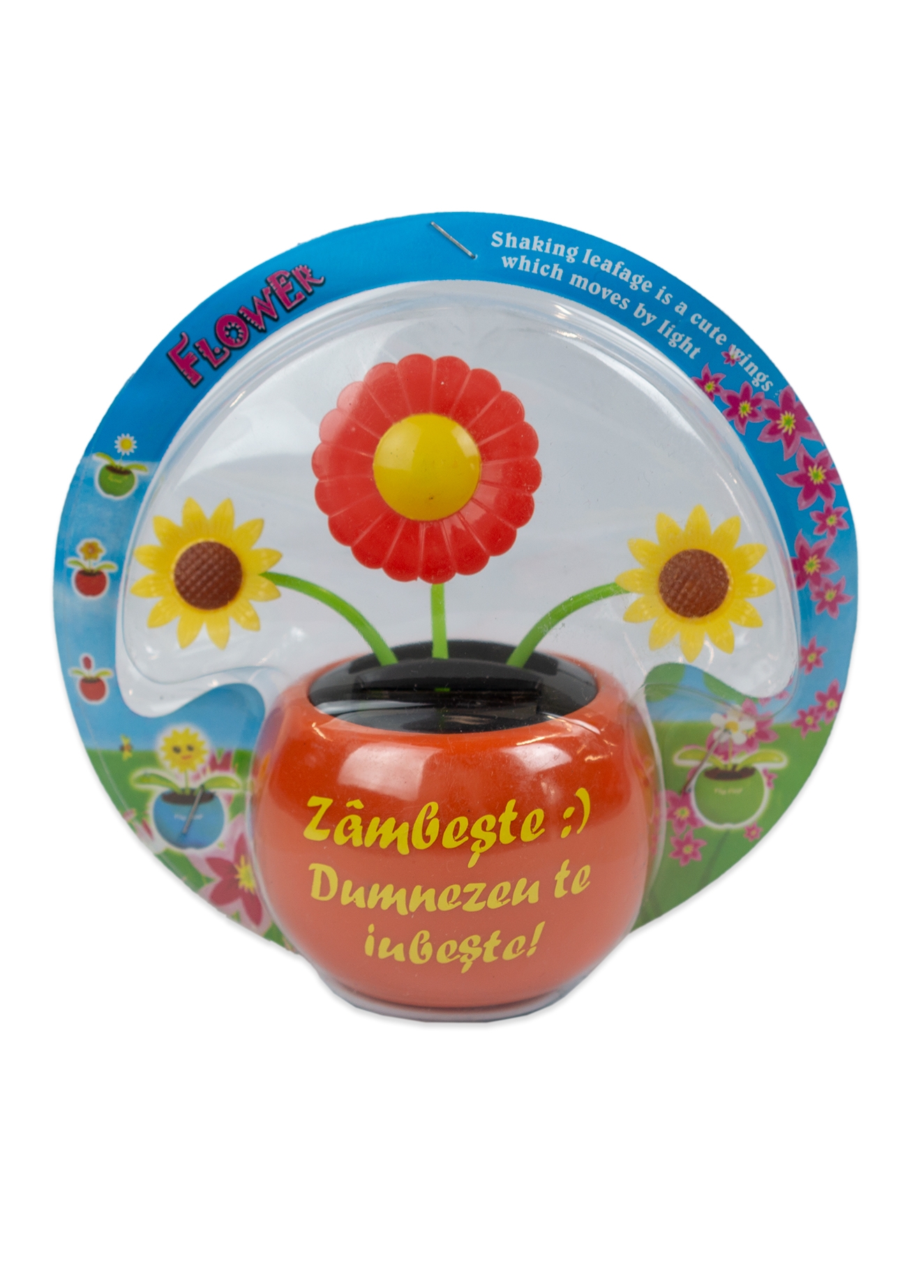 Floare solara - Zambeste :) Dumnezeu te iubeste! (portocaliu) Floare solara - Zambeste :) Dumnezeu te iubeste! (portocaliu)