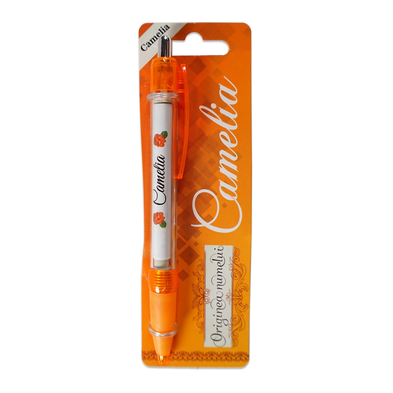 Pix cu nume - Camelia (14.5 cm x 18 cm x 6.7 ) Pix cu nume - Camelia (14.5 cm x 18 cm x 6.7 )