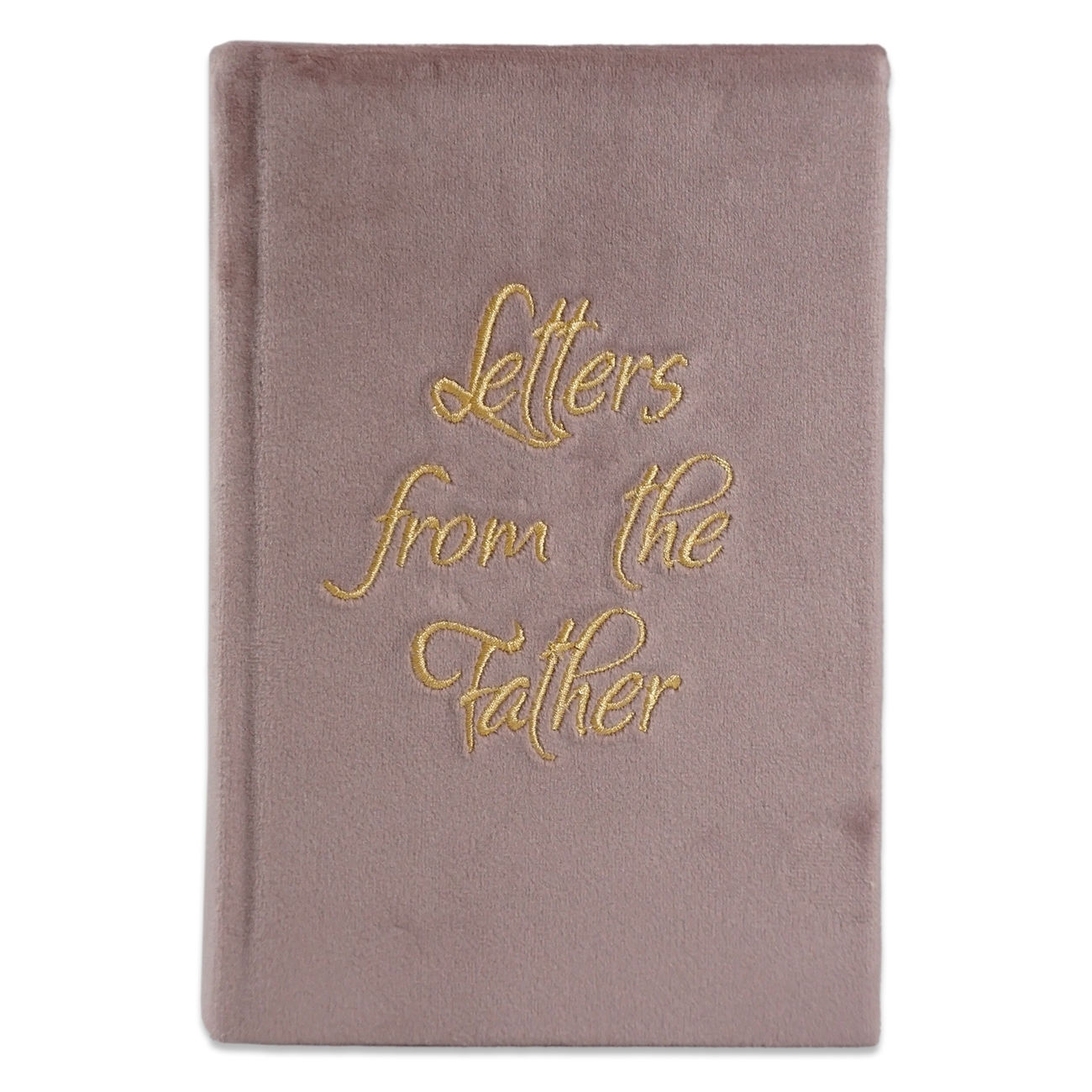 Biblia handmade, model 11, marime medie, coperta tare textila, margini aurii, index, cuv. lui Isus cu rosu [SI 057 HM]