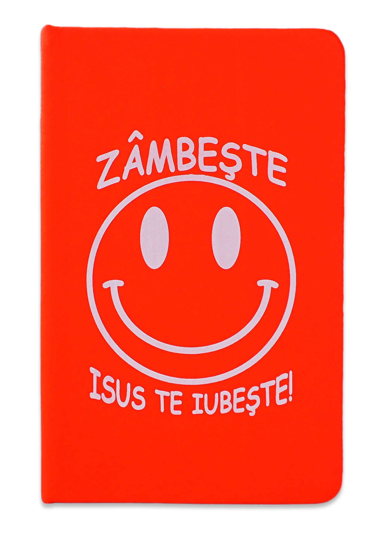Carnetel A5 - Zâmbește! Isus te iubește! (roșu) Carnetel A5 - Zâmbește! Isus te iubește! (roșu)