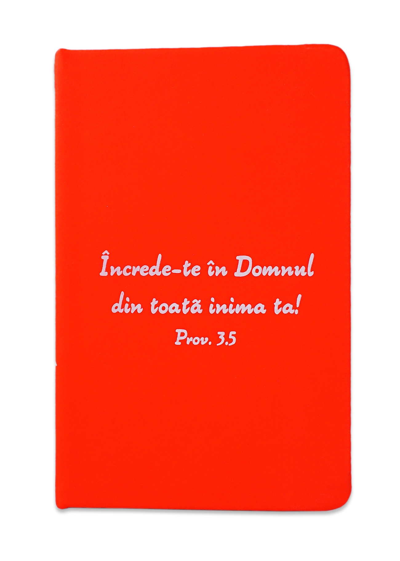 Carnetel A5 - Încrede-te în Domnul (roșu) Carnetel A5 - Încrede-te în Domnul (roșu)
