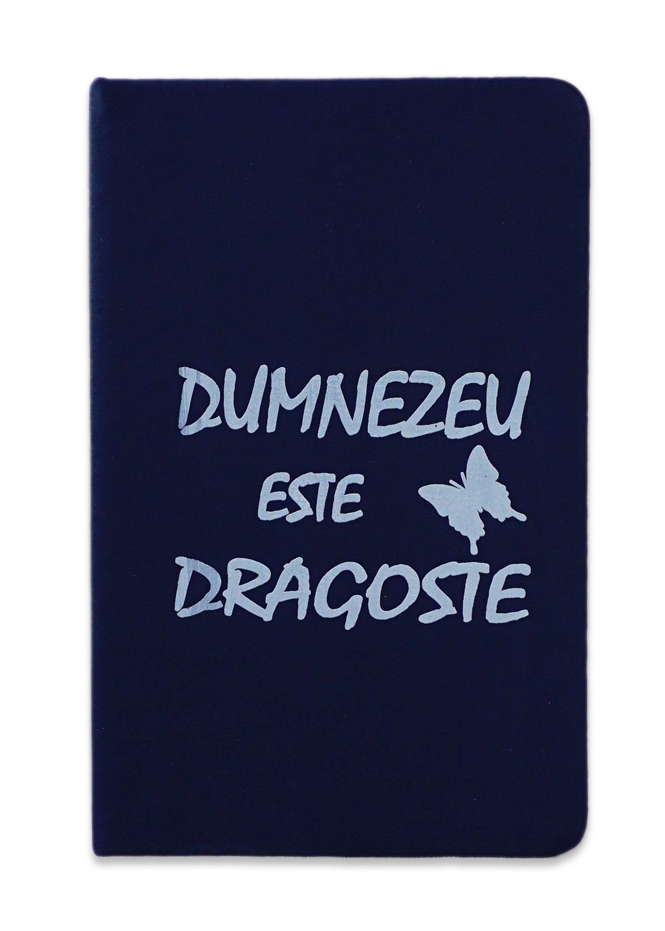 Carnetel A6 - Dumnezeu este dragoste (bleumarin) Carnetel A6 - Dumnezeu este dragoste (bleumarin)