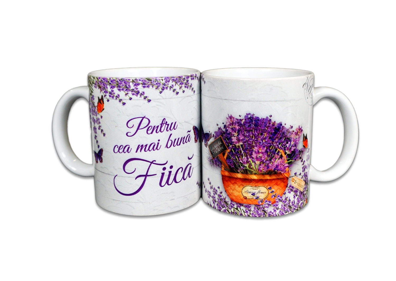 Cana cadou pentru fiica cu lavanda Cana cadou pentru fiica cu lavanda