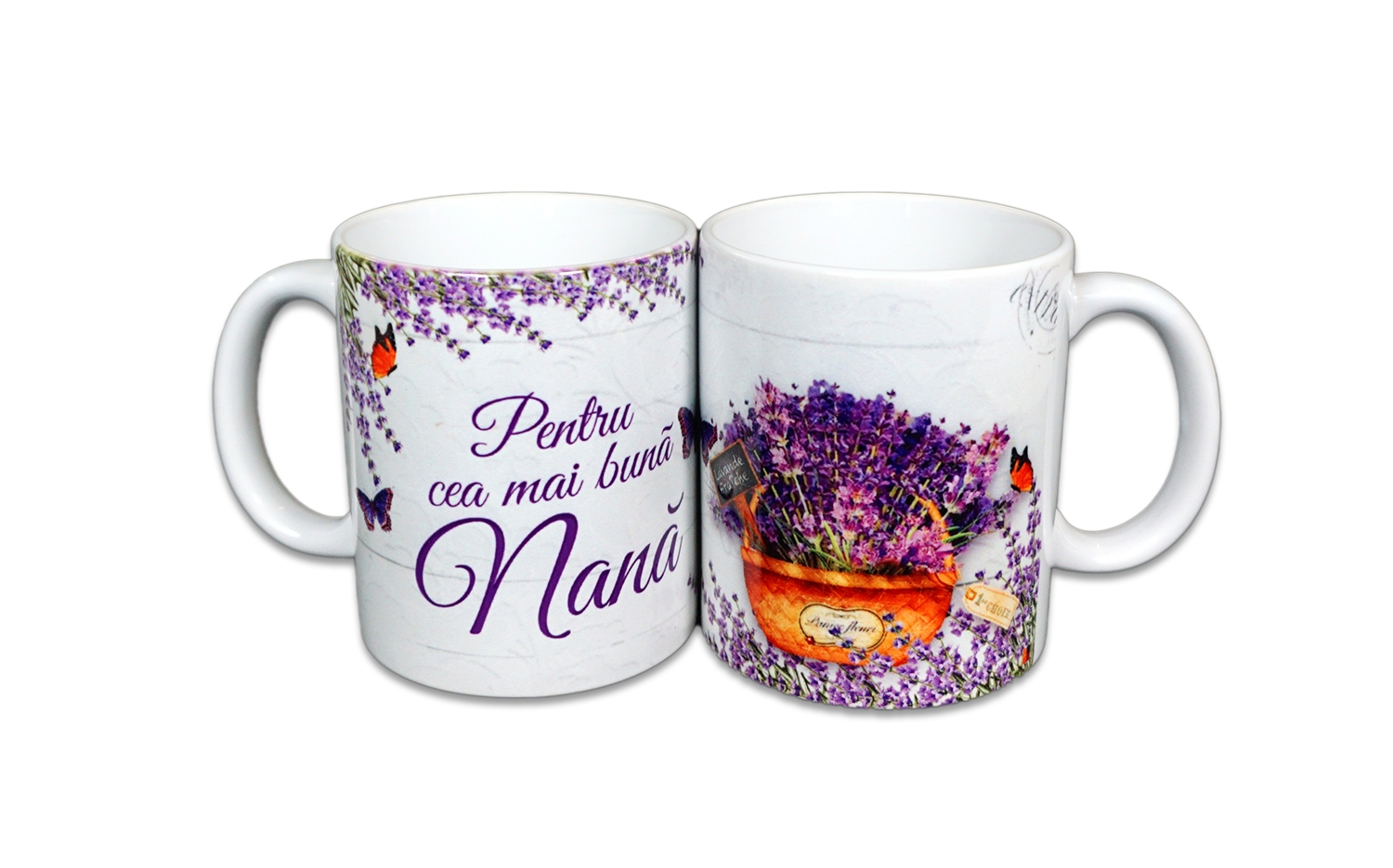 Cana cadou cu lavanda pentru nana Cana cadou cu lavanda pentru nana