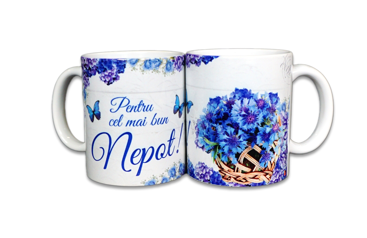 Cana cadou albastra pentru nepot Cana cadou albastra pentru nepot