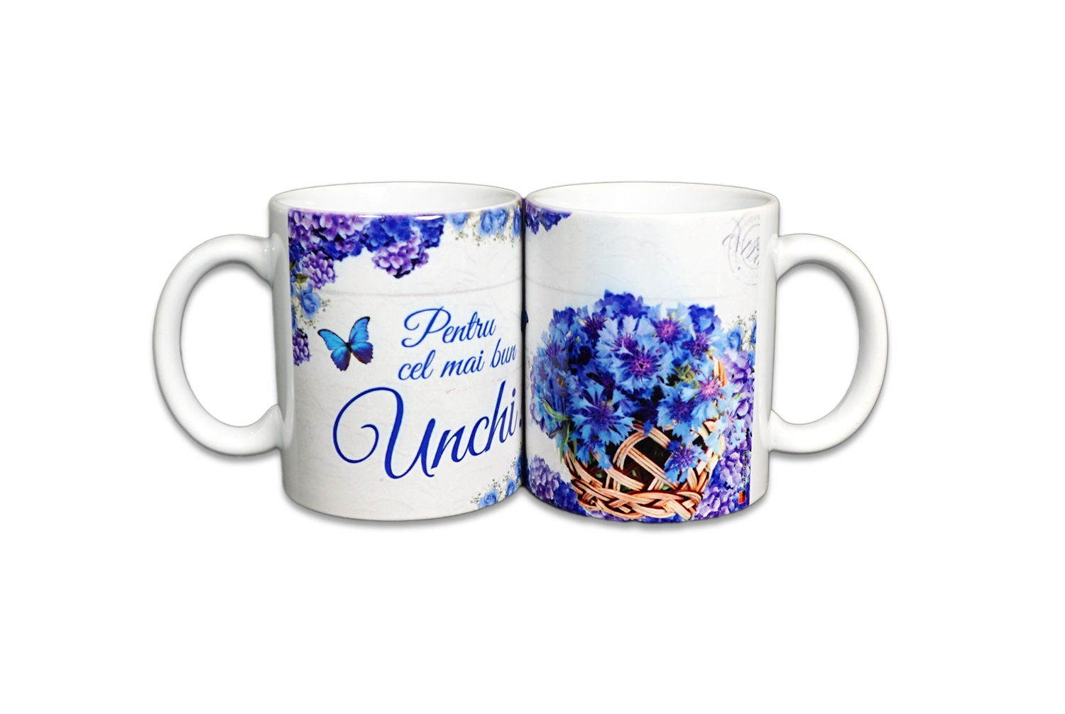 Cana cadou albastra pentru unchi Cana cadou albastra pentru unchi