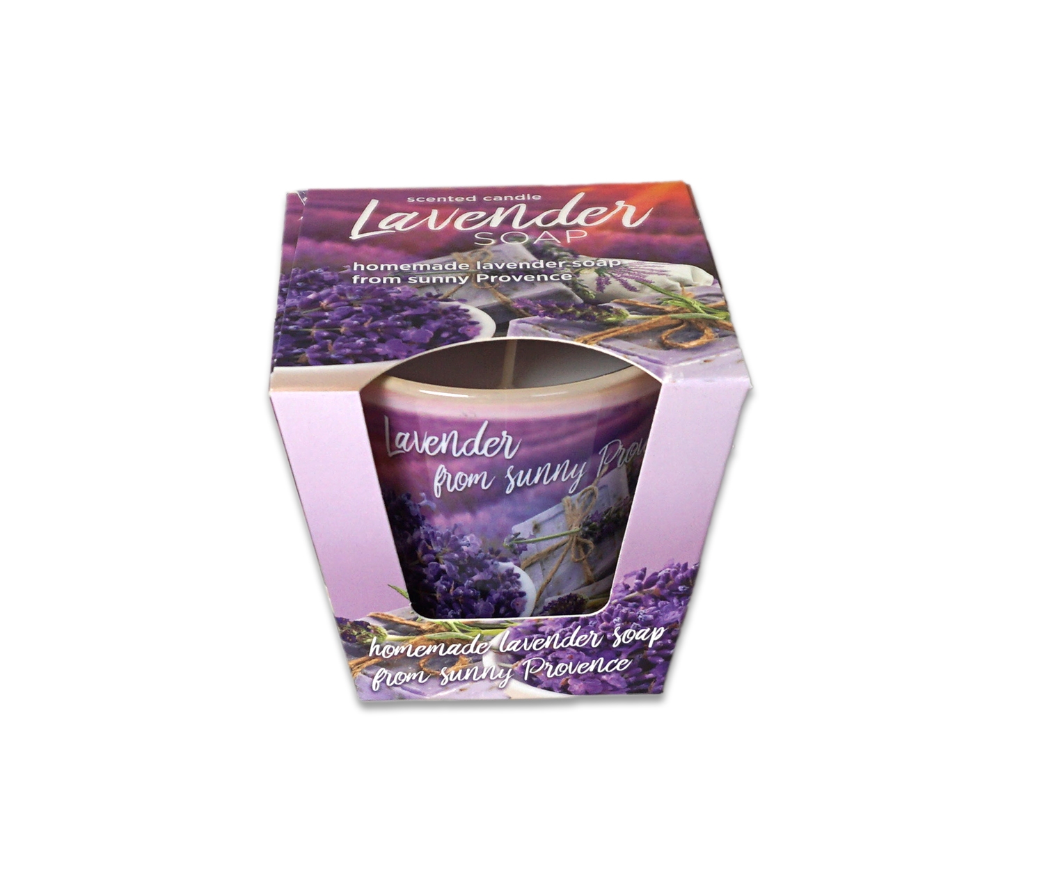 Lumanare parfumata - Lavander soap Lumanare parfumata - Lavander soap