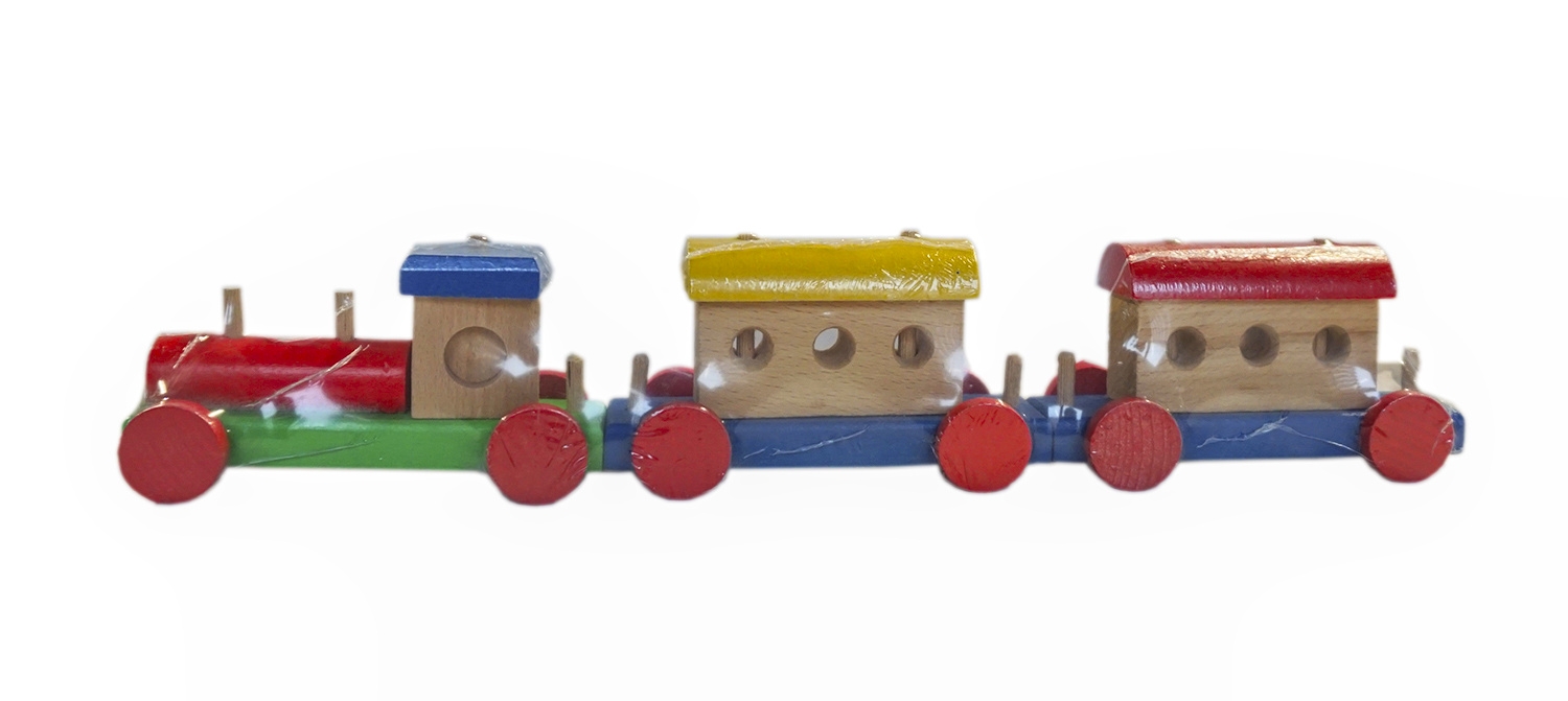 Tren cu doua vagoane Tren cu doua vagoane