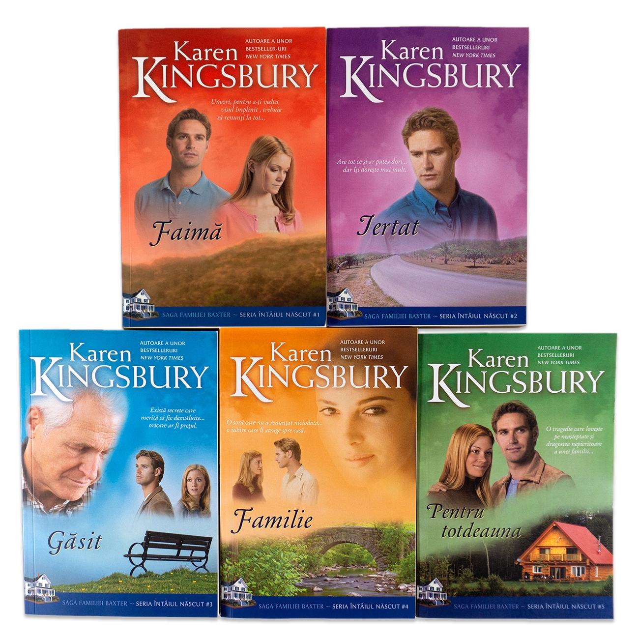 Seria Întâiul născut (5 volume) - Romane crestine