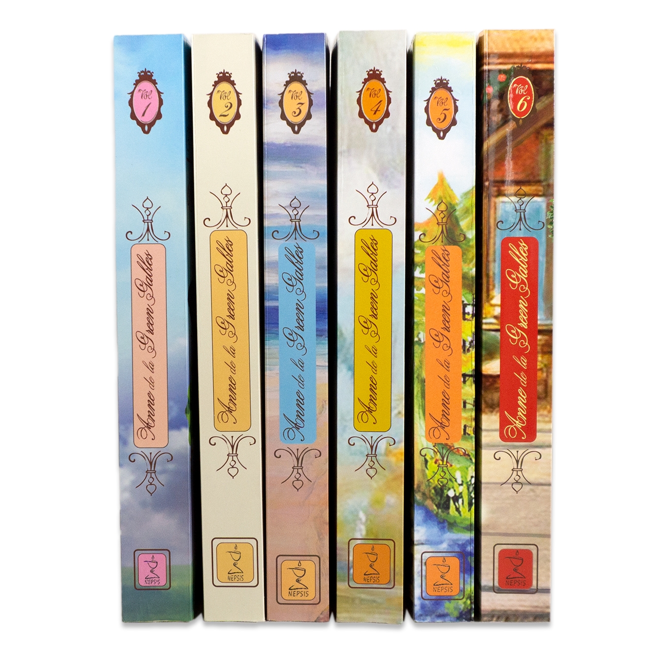 Seria "Anne de la Green Gables" (7 volume) Seria "Anne de la Green Gables" (7 volume)