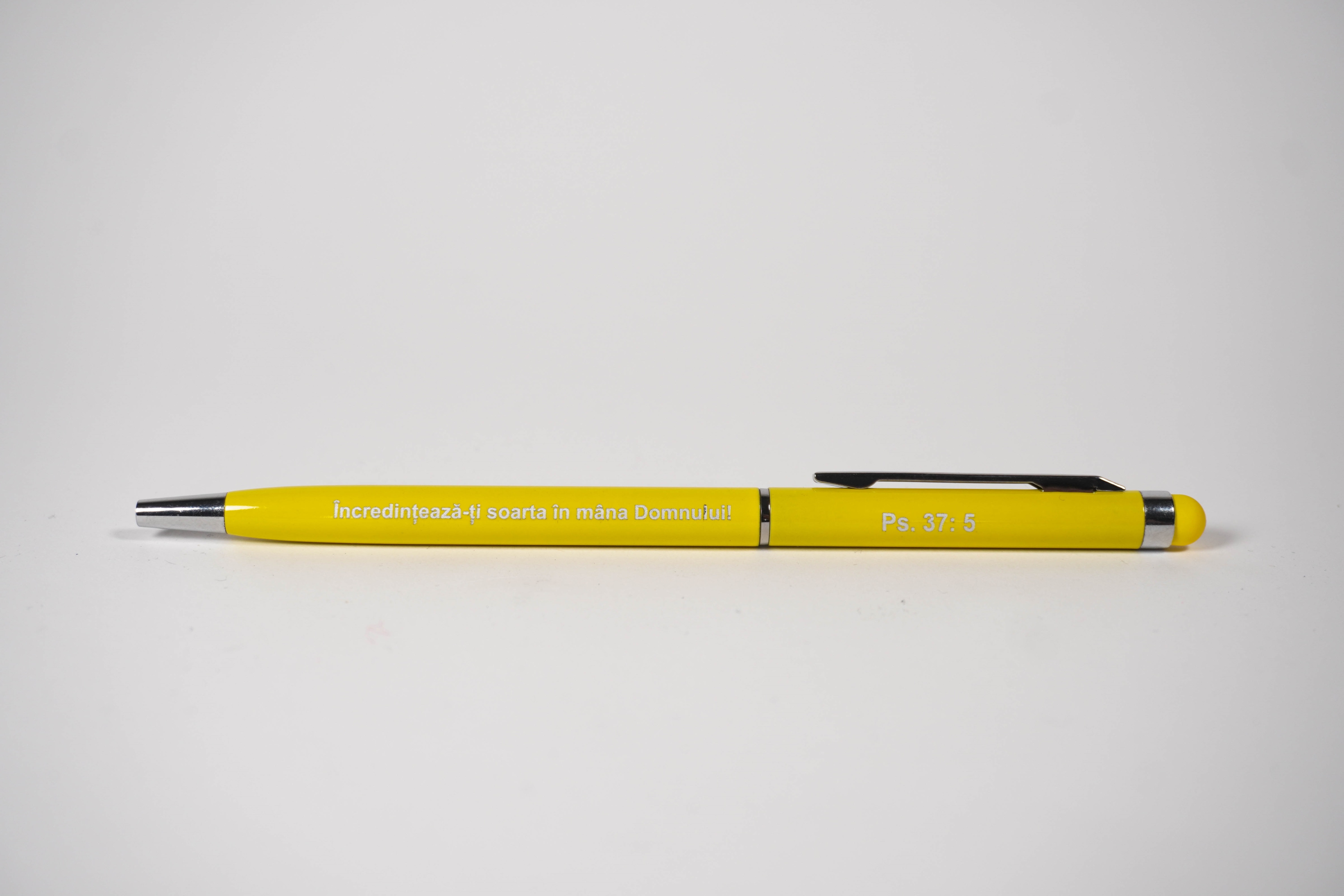 Pix touchscreen pentru telefon - Încredințează-ți soarta! (galben)