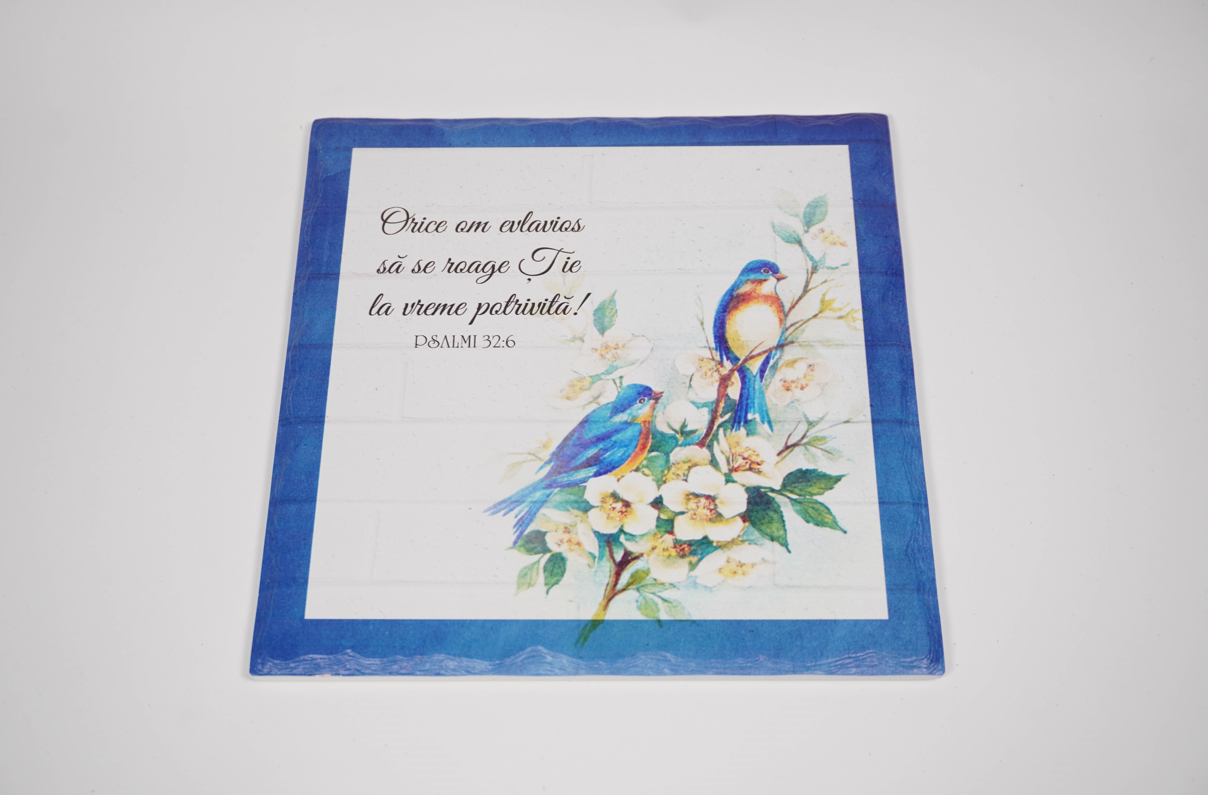 Aplica vintage patrata - "Orice om evlavios să se roage Ție la vreme potrivită!" Psalmi 32:6 Aplica vintage patrata - "Orice om evlavios să se roage Ție la vreme potrivită!" Psalmi 32:6