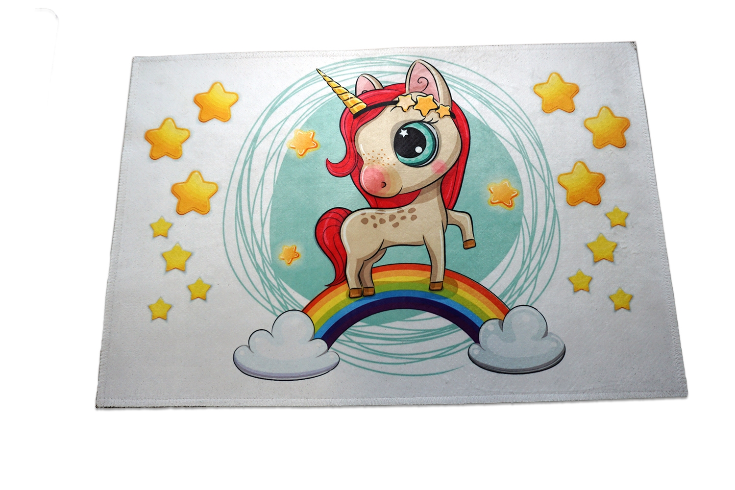 Covoras decorat pentru copii unicorn Covoras decorat pentru copii unicorn
