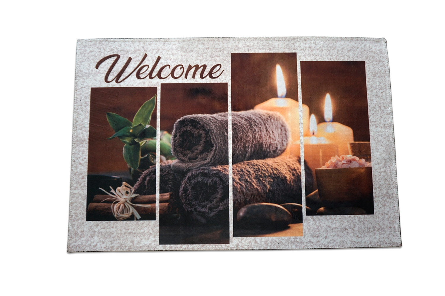 Covoras decorat - Welcome Covoras decorat - Welcome