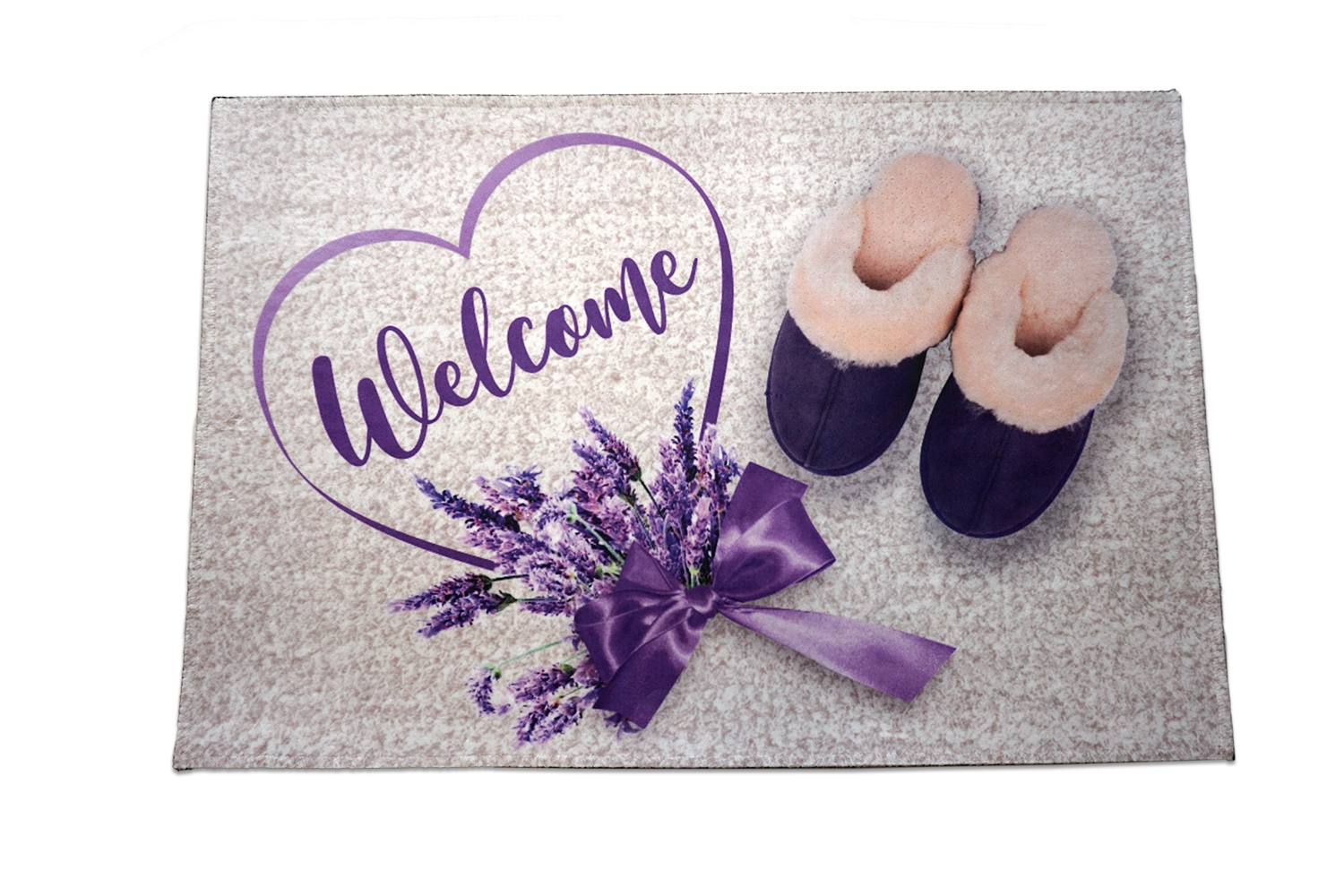 Covoras decorat - Welcome Covoras decorat - Welcome