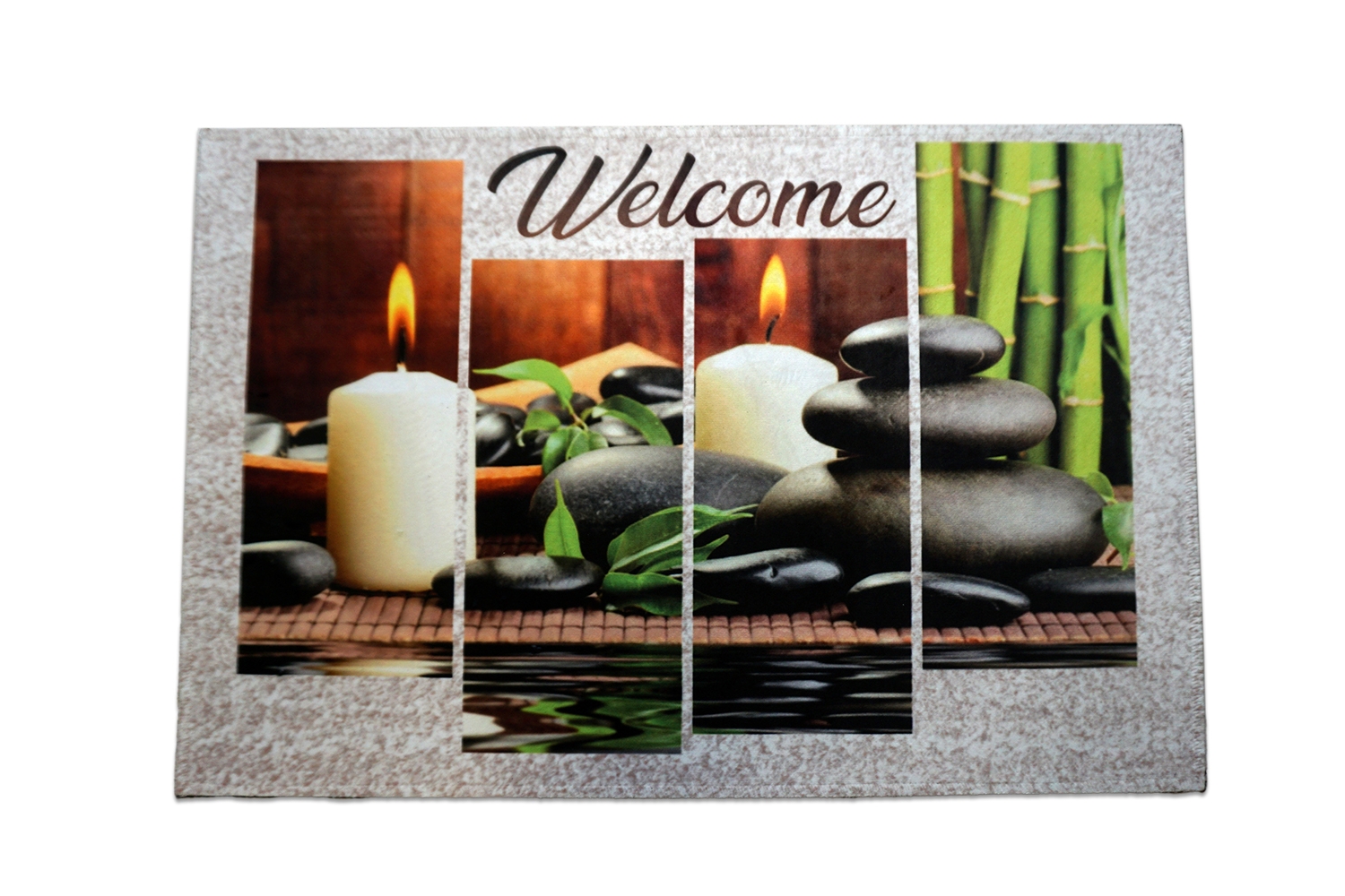 Covoras decorat - Welcome Covoras decorat - Welcome