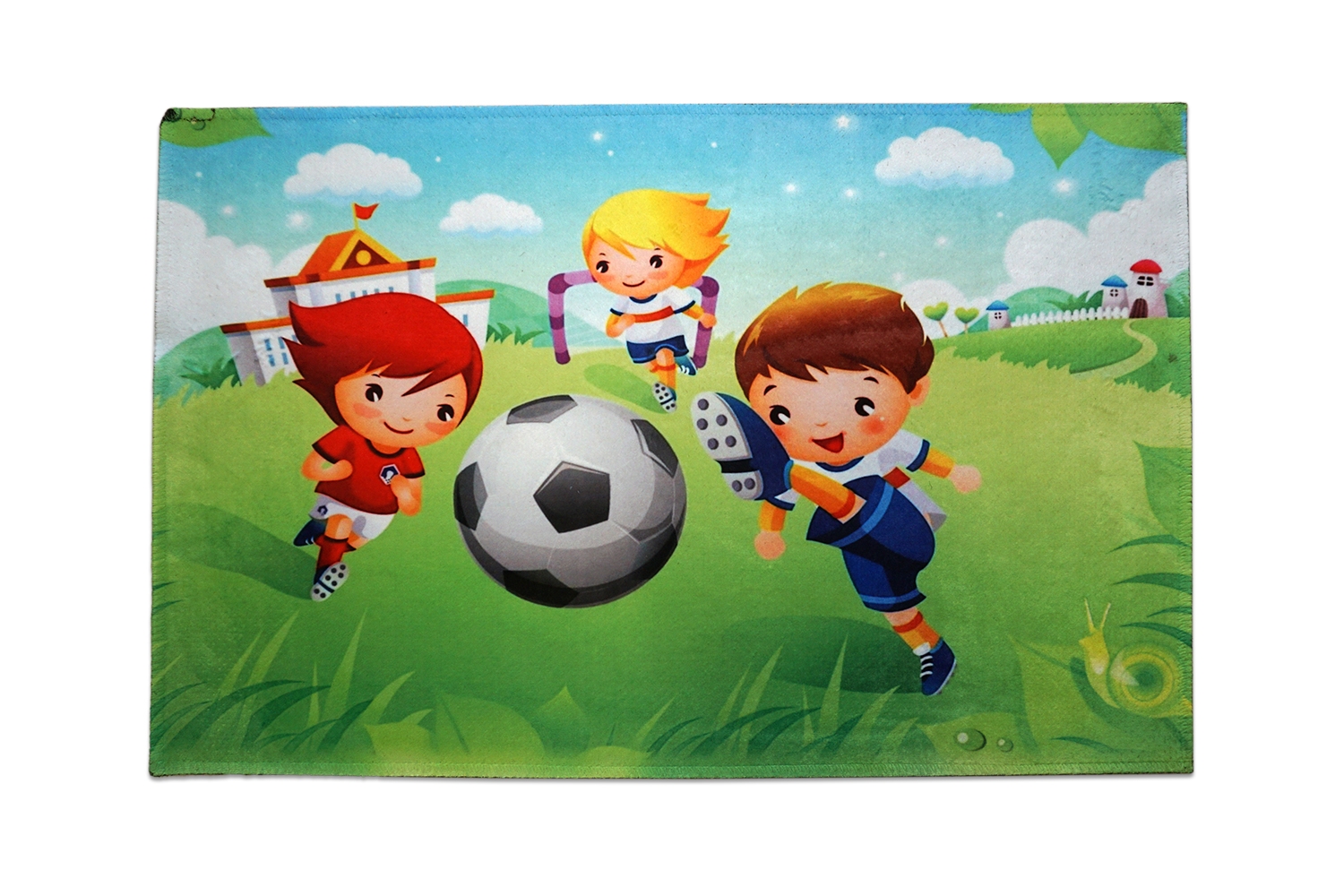 Covoras decorat pentru copii - fotbal Covoras decorat pentru copii - fotbal