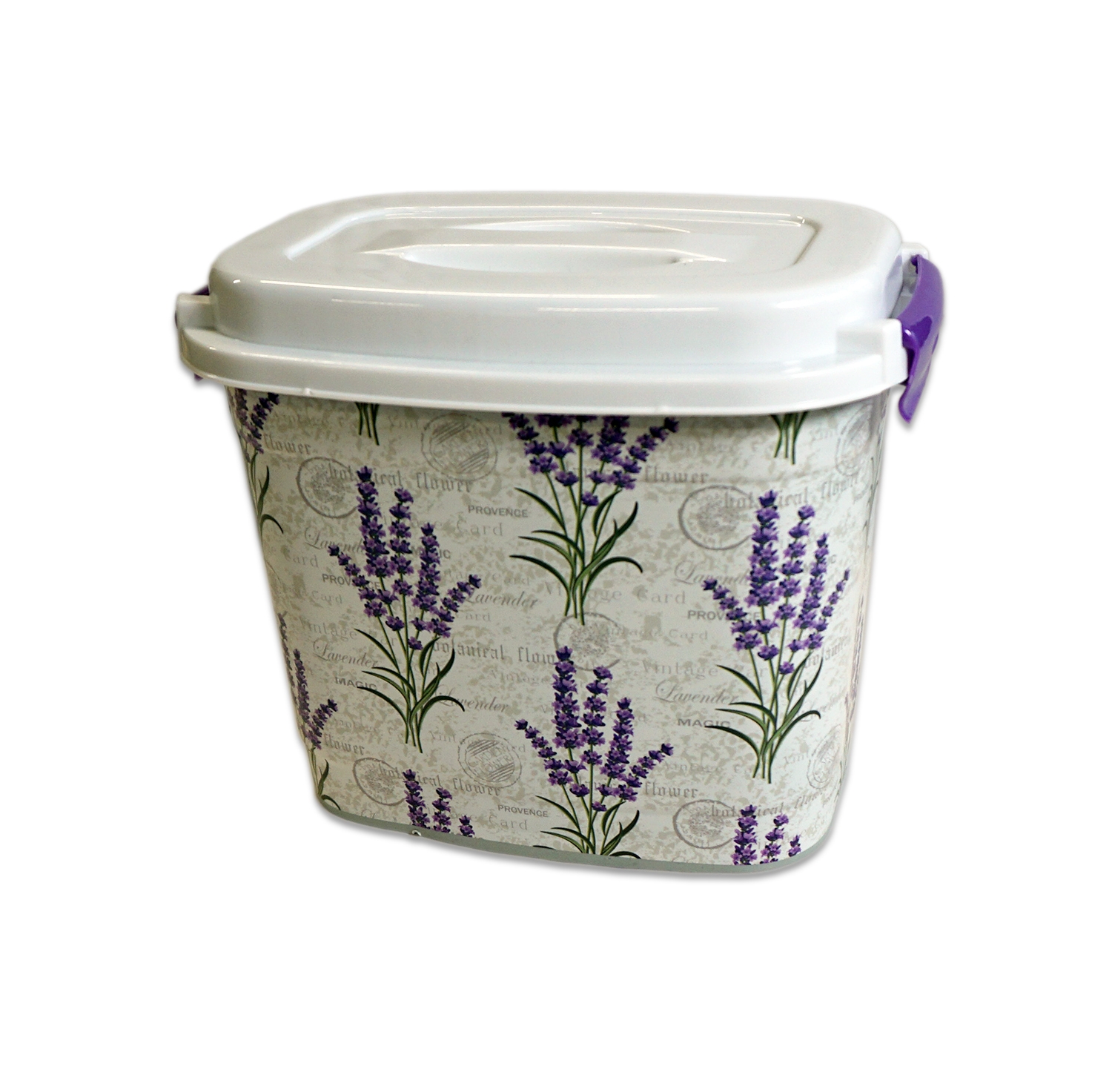 Cutie depozitare cu capac clema 6.9 l Cutie depozitare cu capac clema 6.9 l