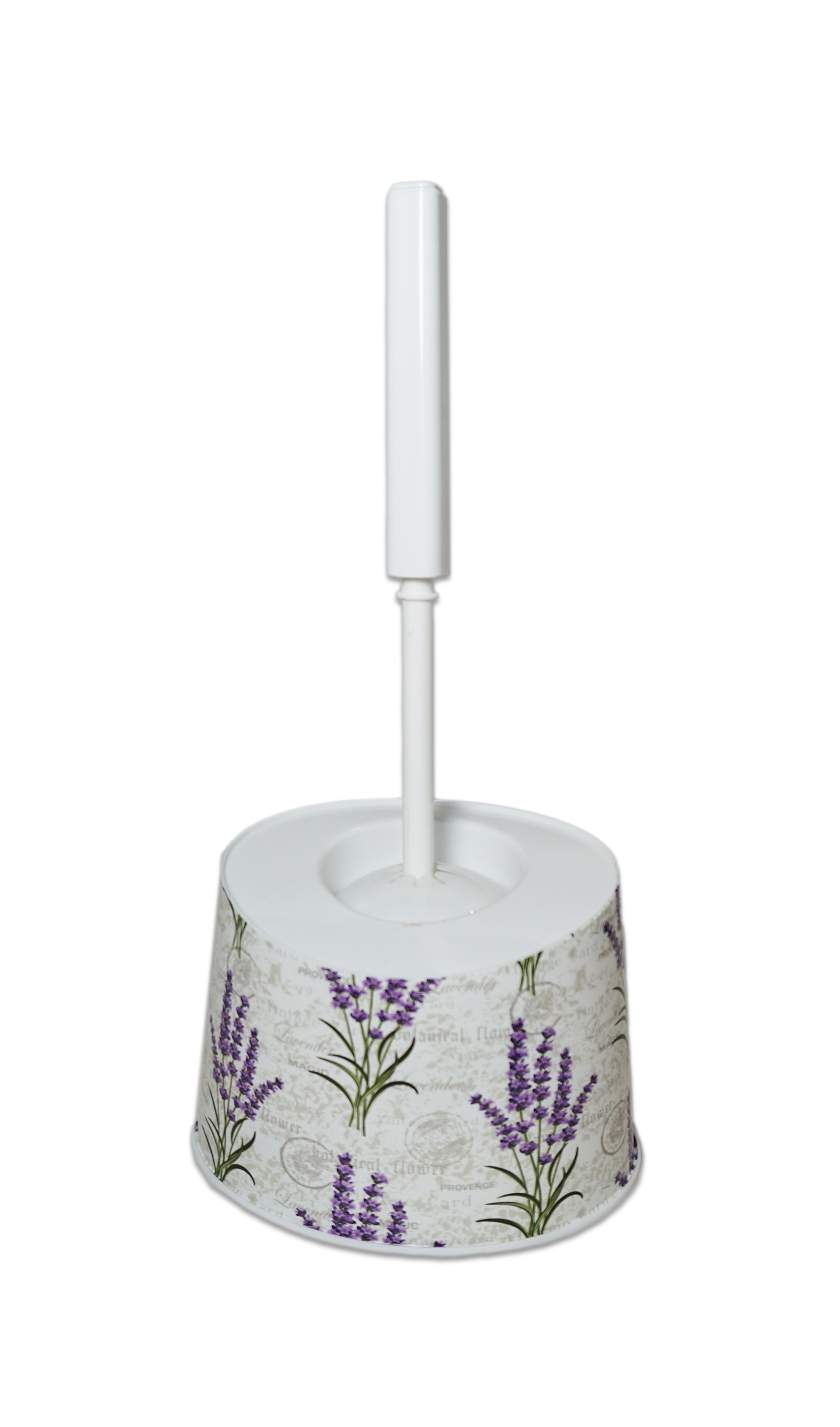 Perie WC cu decor lavanda Perie WC cu decor lavanda