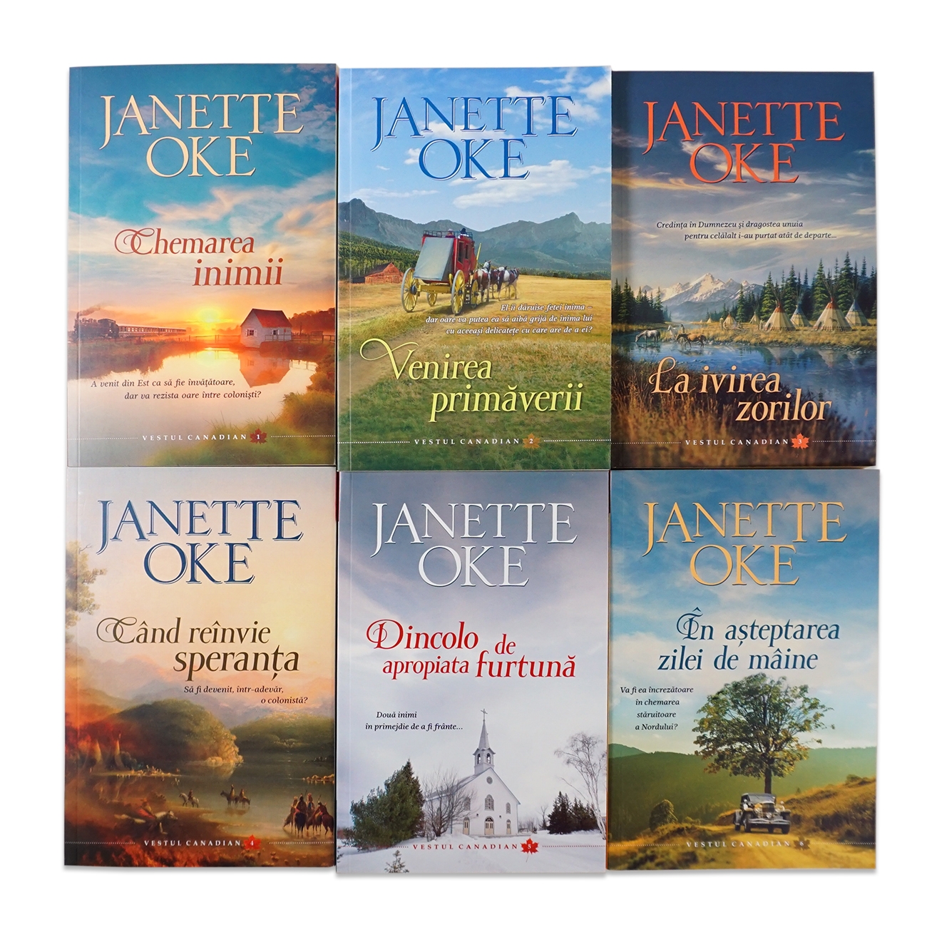 Seria "Vestul canadian" (6 volume) Seria "Vestul canadian" (6 volume)