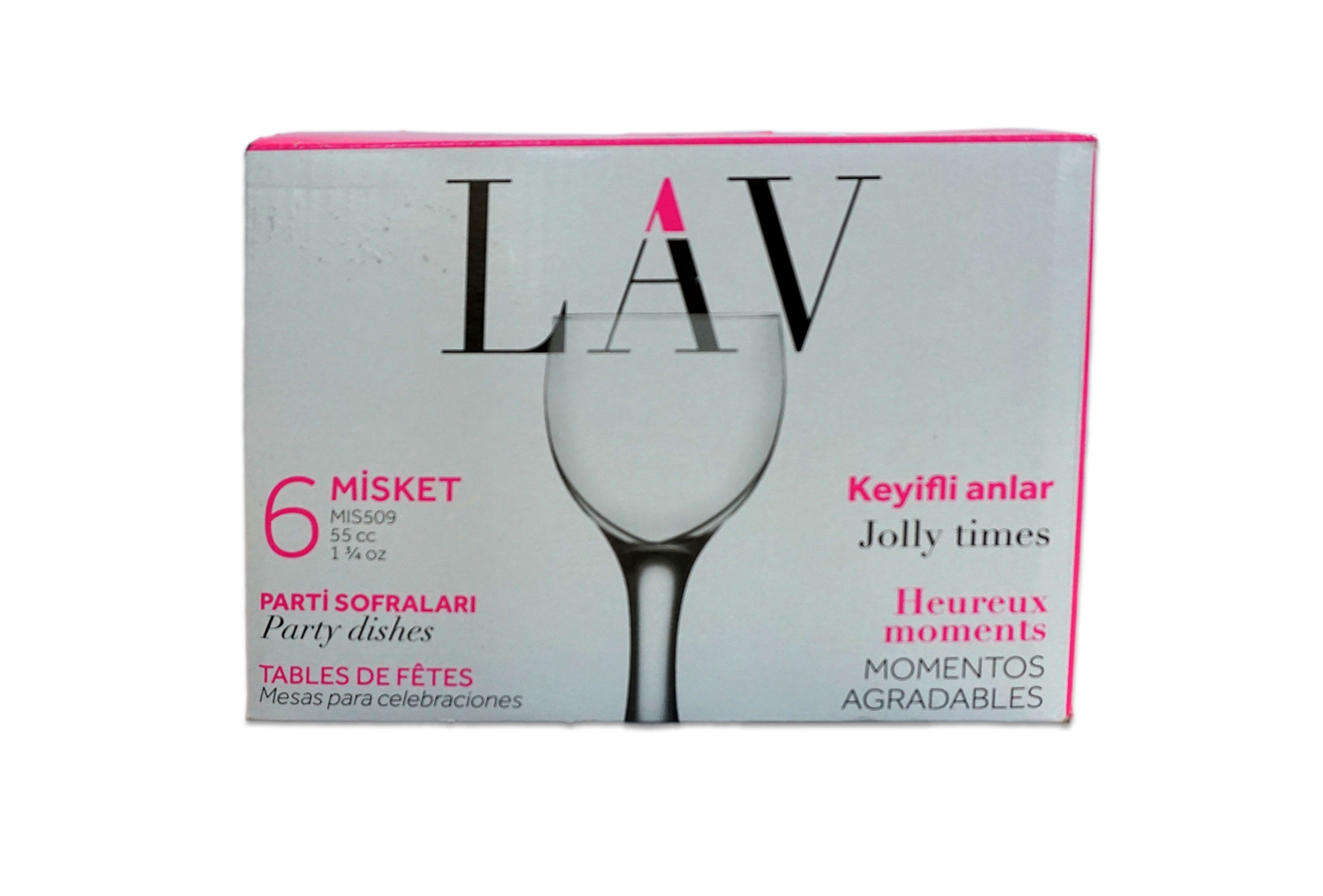 Set pahare cu picior  5.5cl Set pahare cu picior  5.5cl