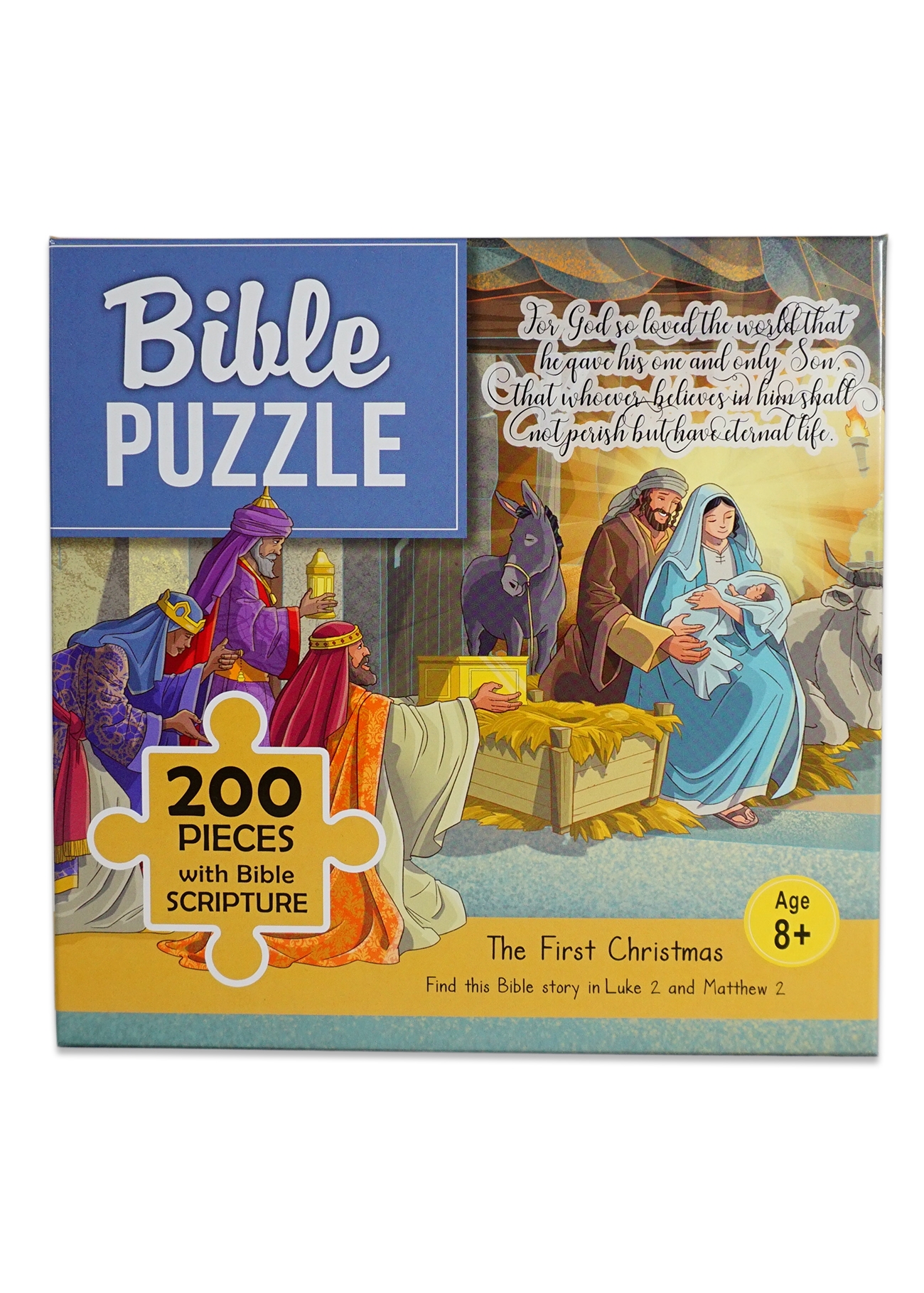 Puzzle biblic 200 piese - The First Christmas Puzzle biblic 200 piese - The First Christmas