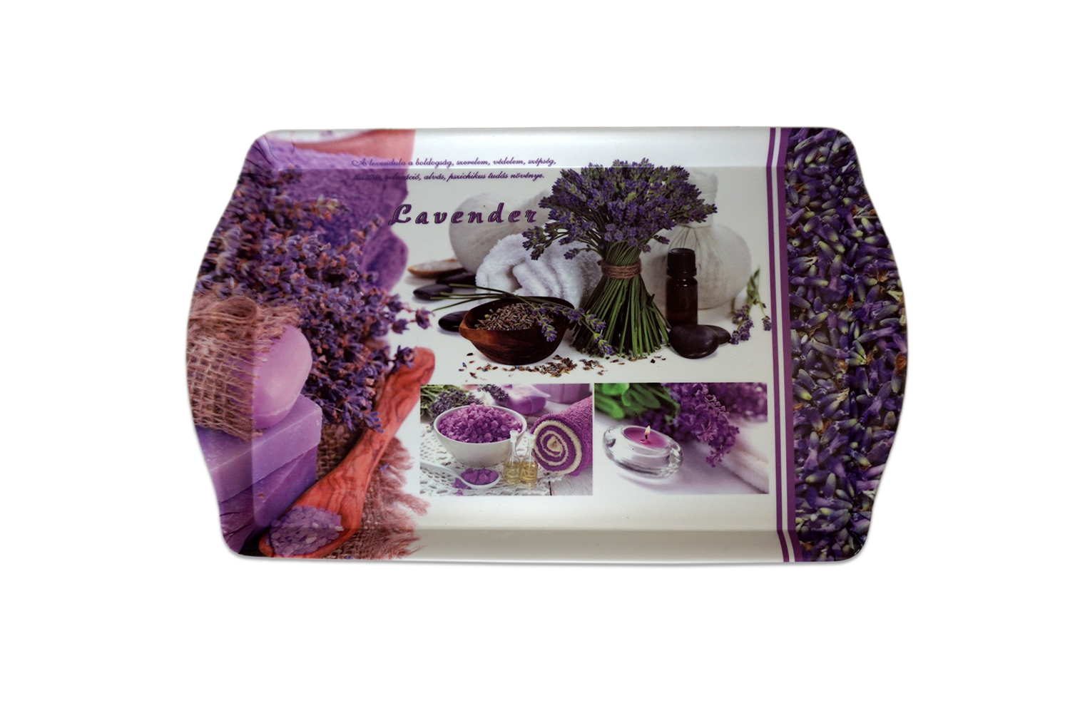 Tava decorata Lavender (35 x 22cm) Tava decorata Lavender (35 x 22cm)